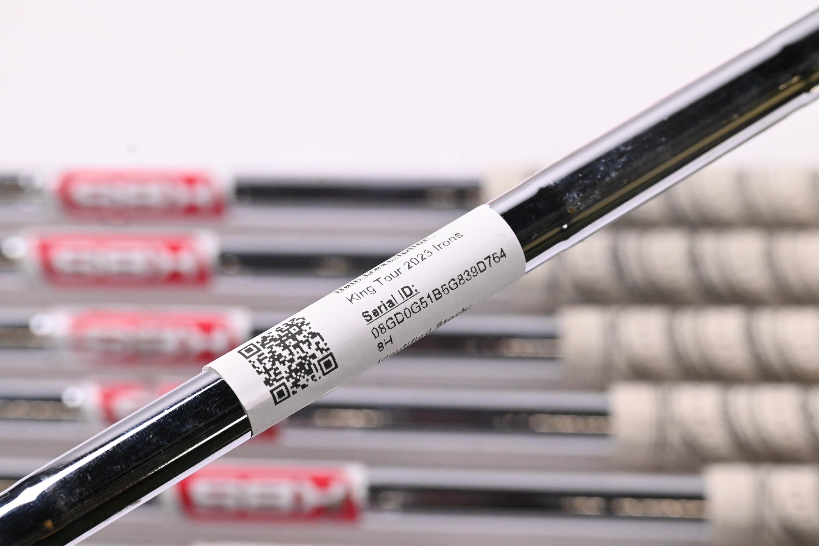 Cobra King Tour 2023 Irons / 4-PW / Stiff Flex KBS Tour Lite Shafts