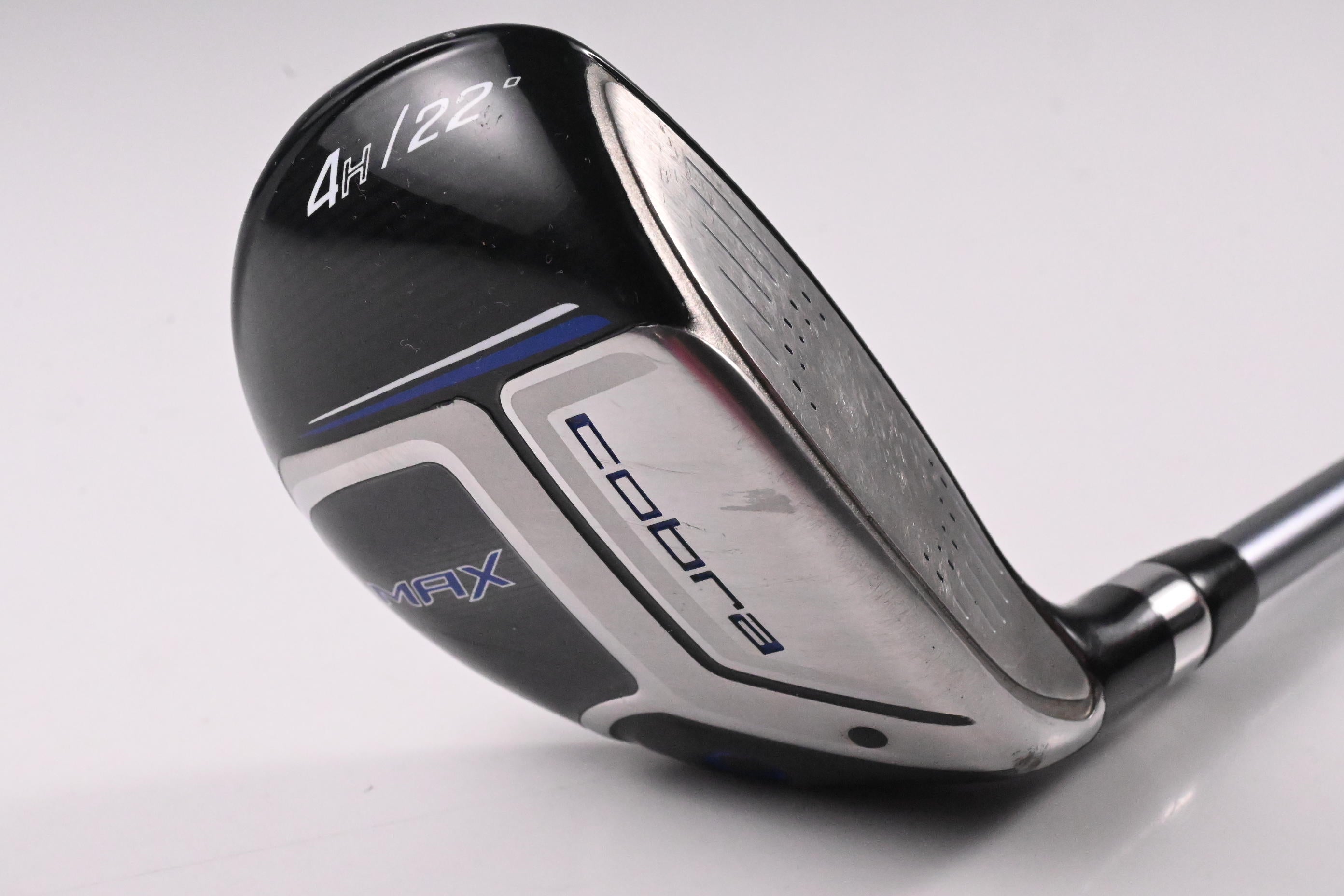 Cobra Max #4 Hybrid / 22 Degree / Regular Flex Matrix White Tie 55 Shaft