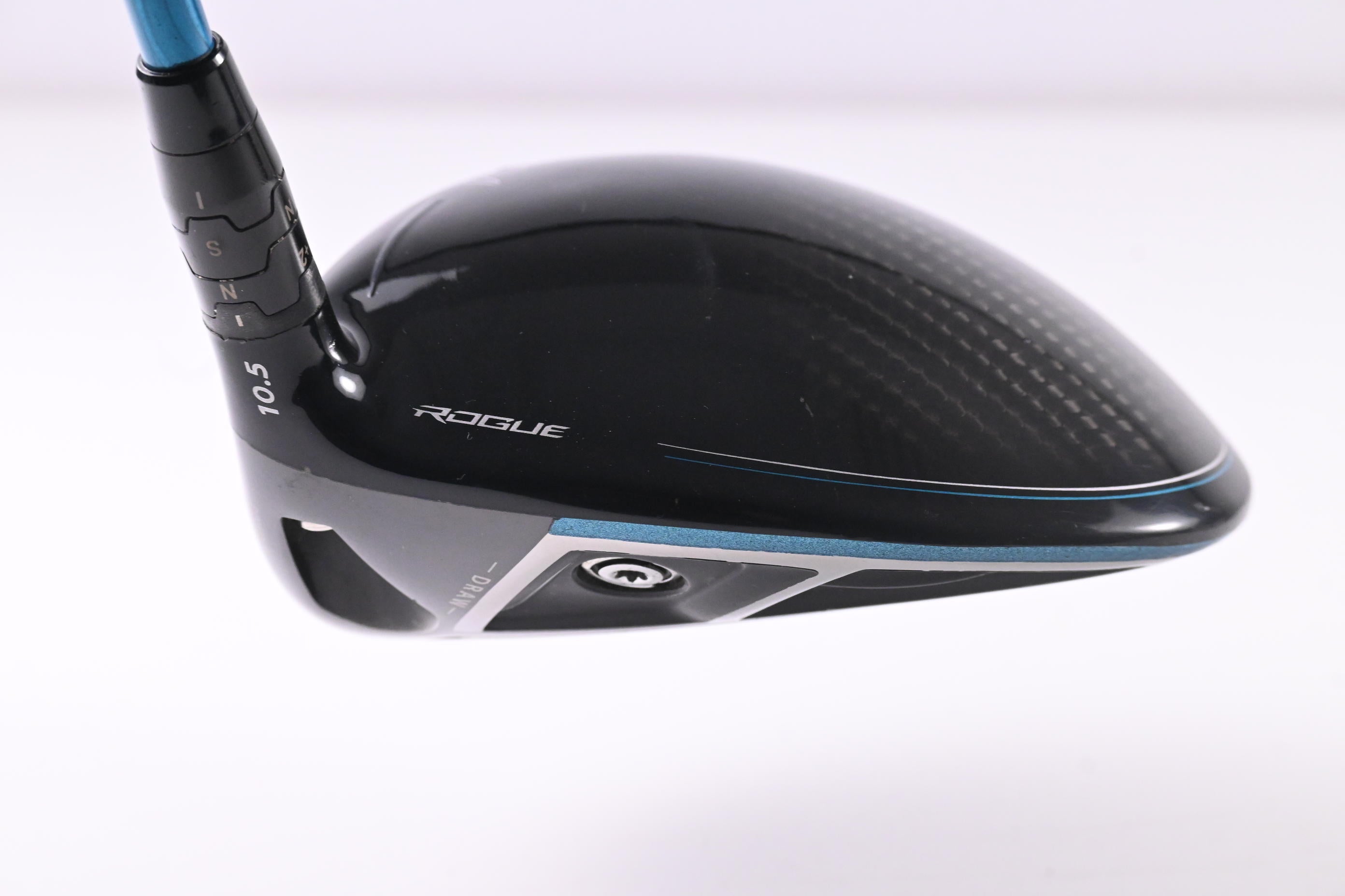 Callaway Rogue Draw Driver / 10.5 Degree / Stiff Flex Evenflow Blue 65 Shaft