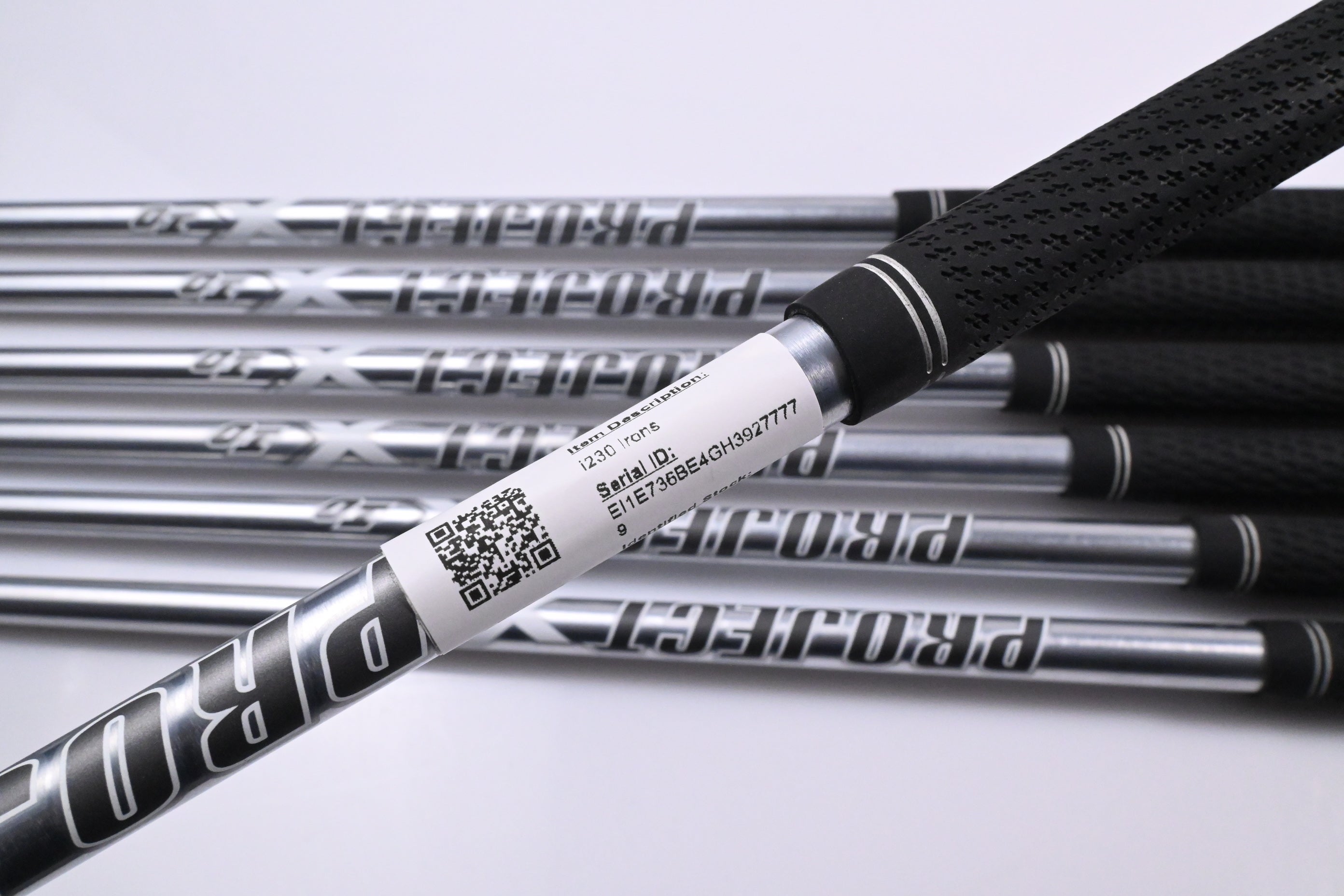 Ping i230 Irons / 4-PW / Red Dot / Regular Plus Flex Project X IO 105 Shafts