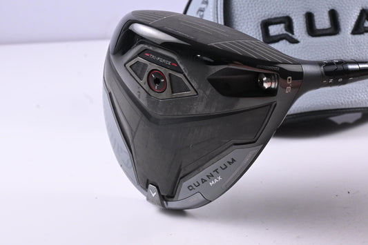 Callaway Quantum Max Driver / 9 Degree / Stiff Flex Denali Frost Silver 60 Shaft
