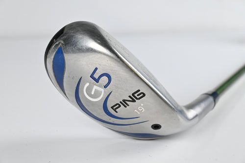 Ping G5 #3 Hybrid / 19 Degree / Stiff Flex Aldila NV Green 85 Shaft