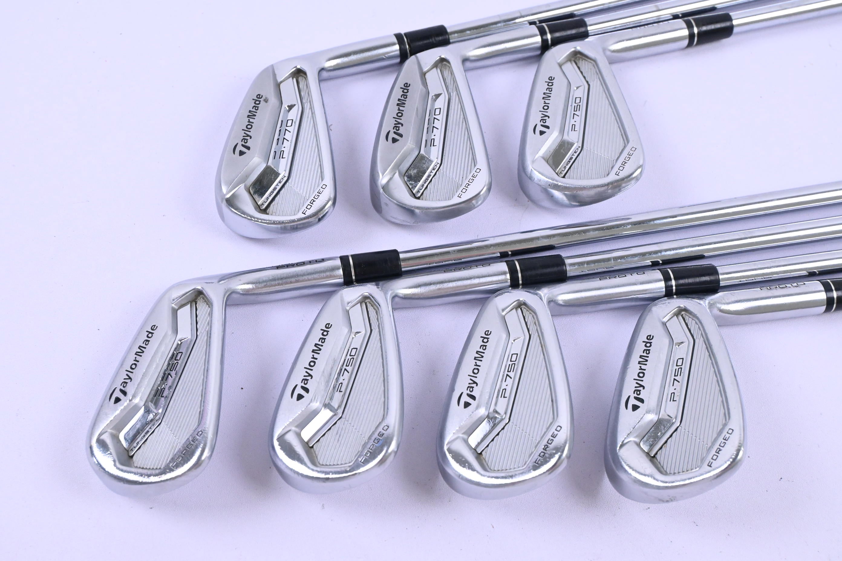 Taylormade P750/P770 2017 Combo Irons / 4-PW / X-Flex Project X LZ 125 Shafts