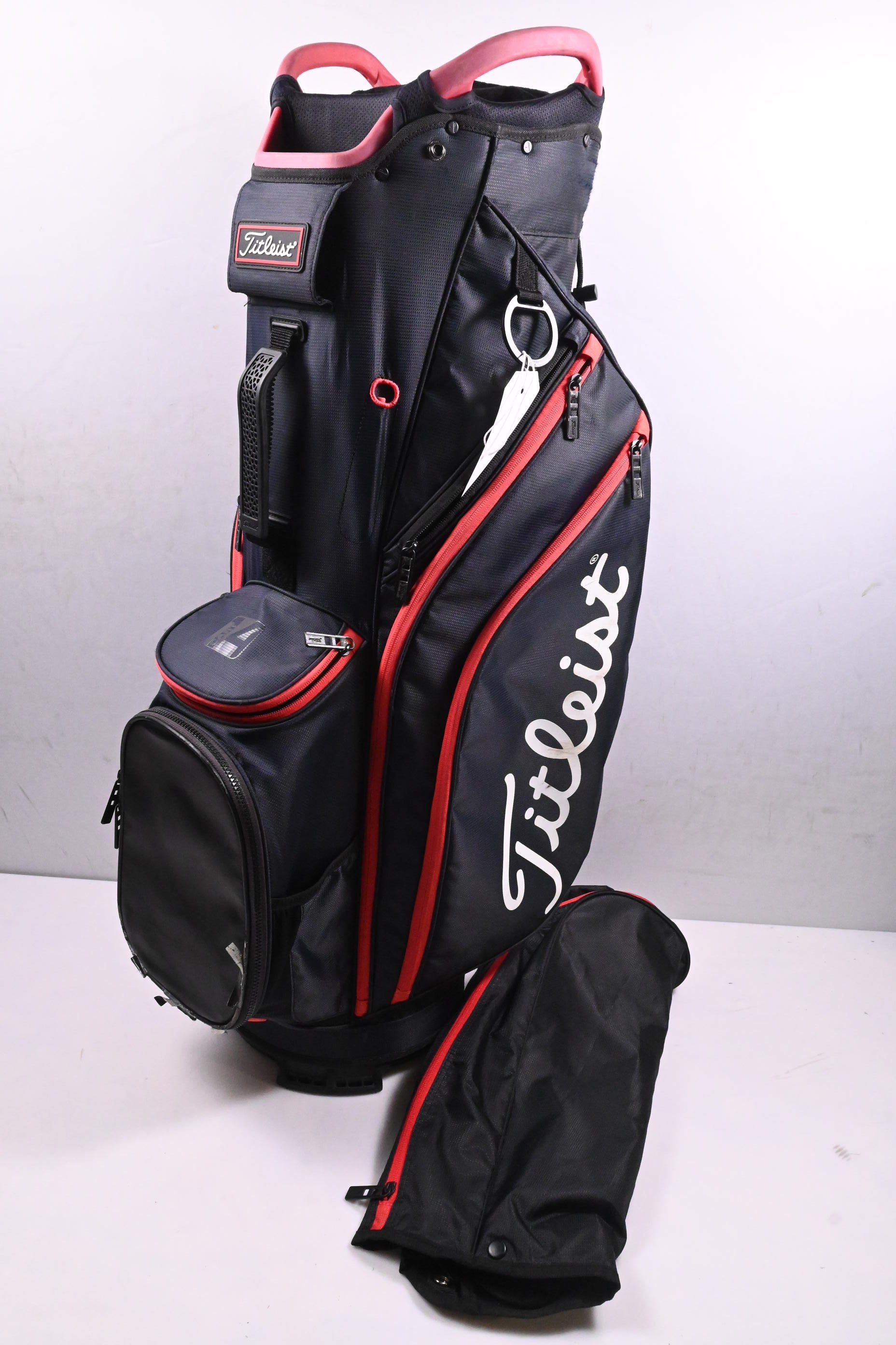Titleist Cart14 Cart Bag / 14-Way Divider / Blue & Red