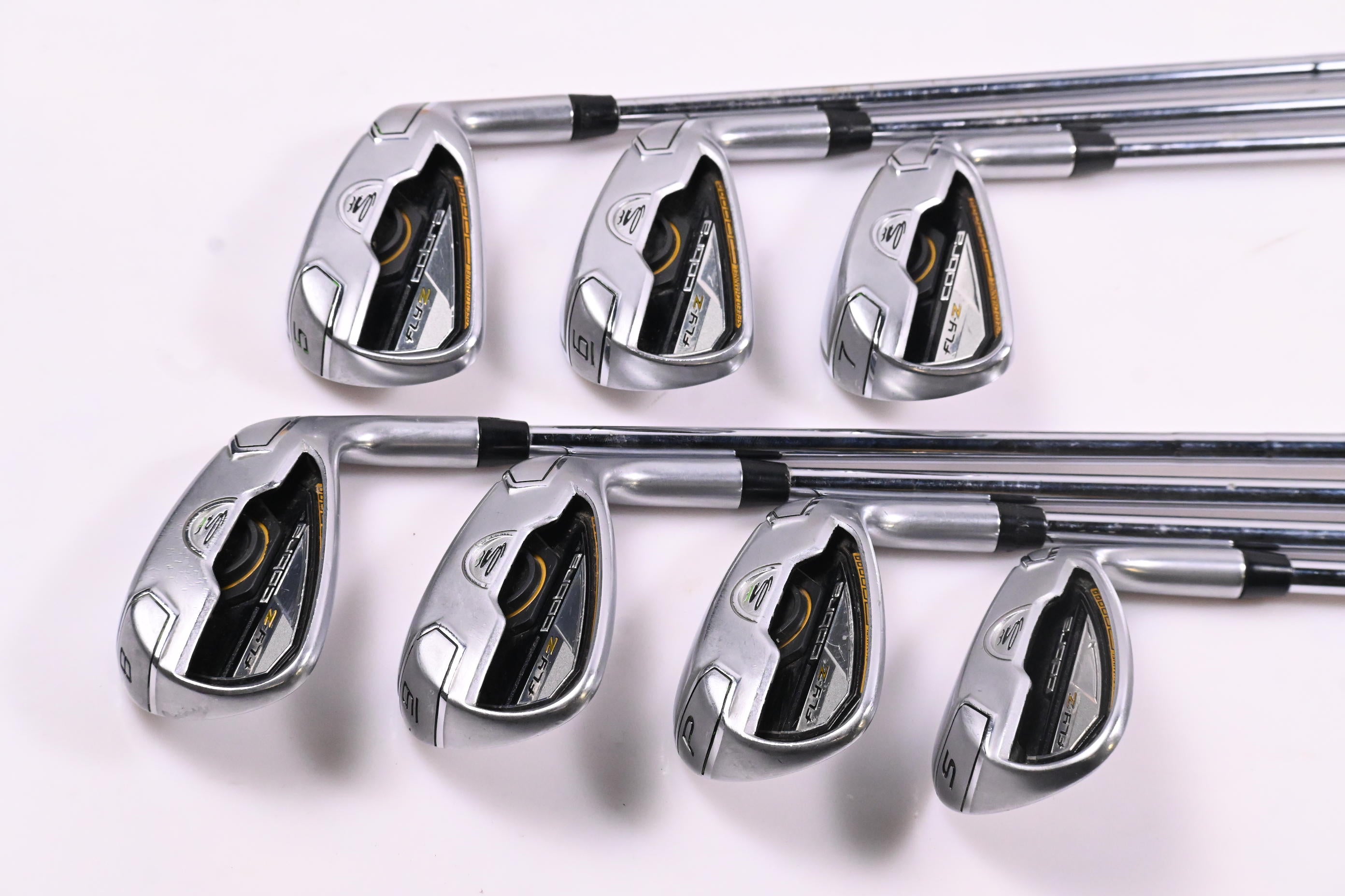 Cobra Fly-Z Irons / 5-PW+SW / Regular Flex Cobra Fly-Z Steel Shafts