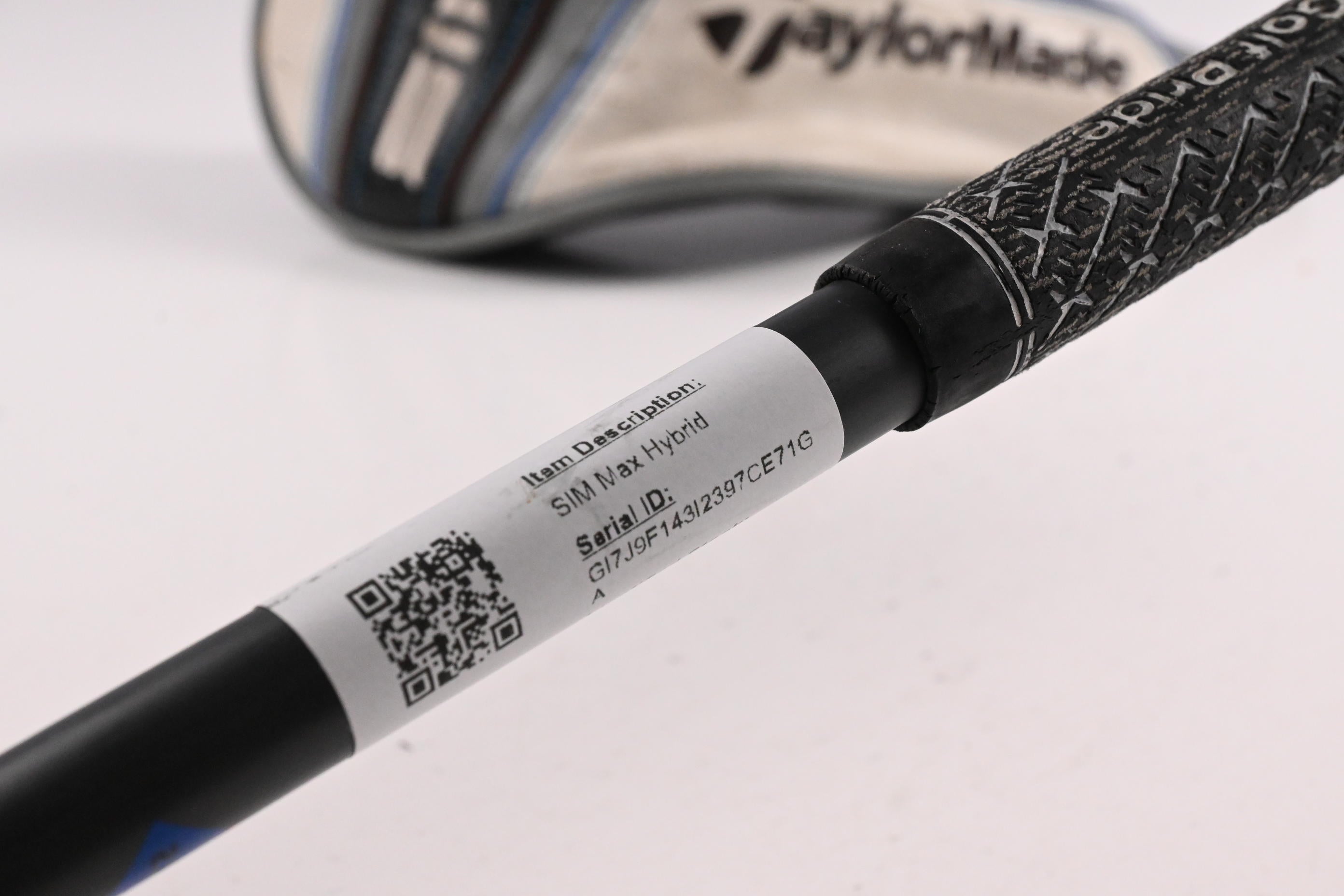Taylormade SIM Max #3 Hybrid / 19 Degree / Stiff Flex HZRDUS Smoke Black 80
