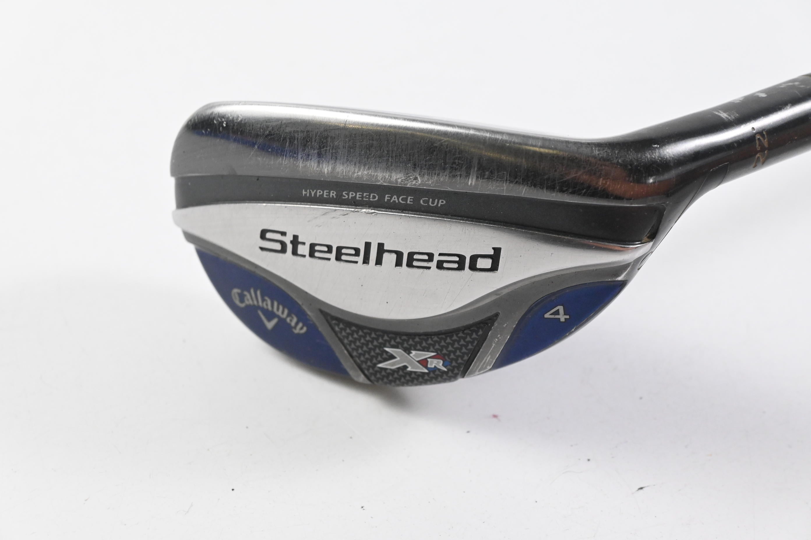 Callaway Steelhead XR #4 Hybrid / 22 Degree / Regular Flex Hzrdus Blue 58 Shaft