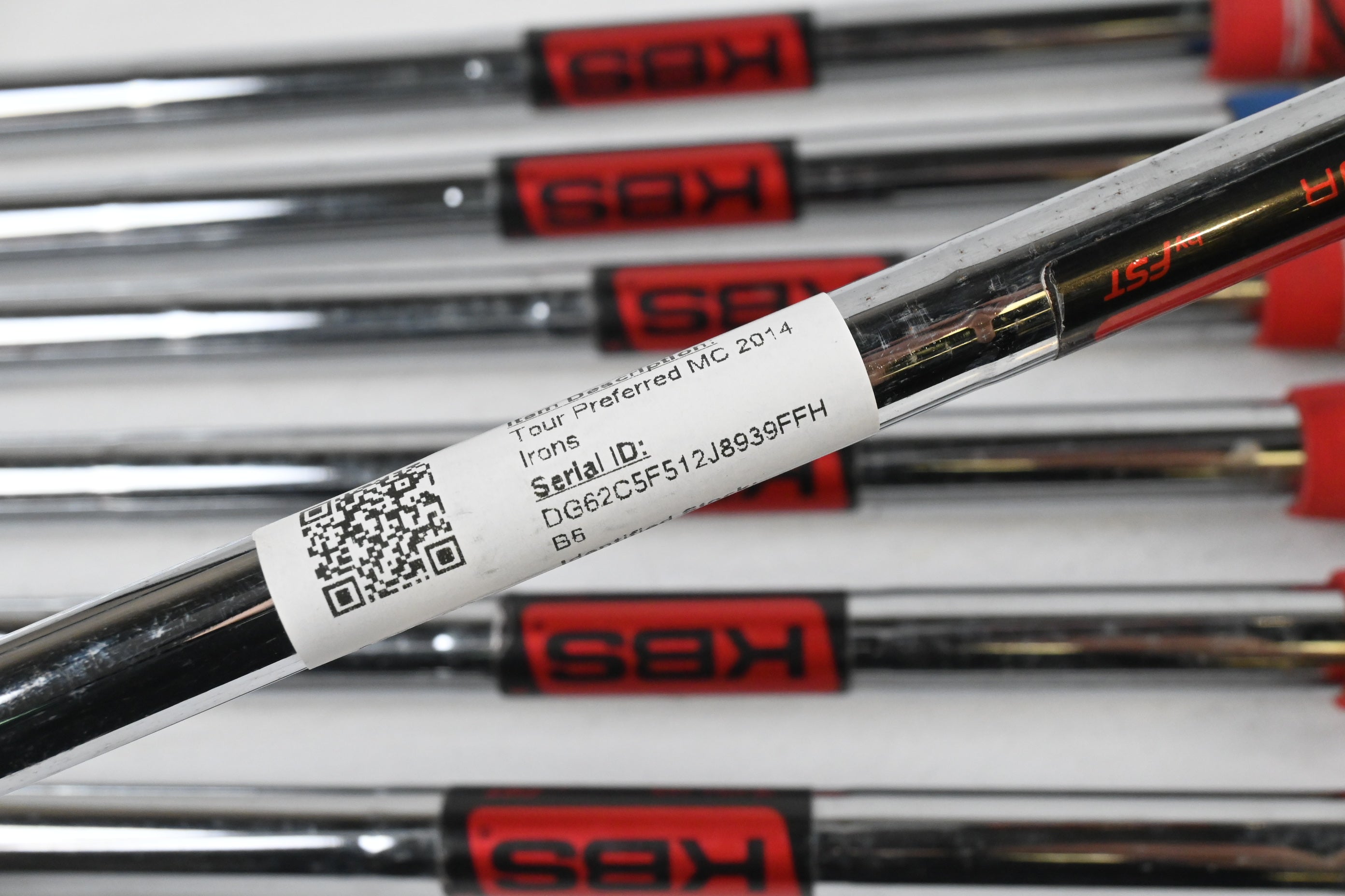 Taylormade Tour Preferred MC 2014 Irons / 4-PW / Regular Flex KBS Tour Shafts