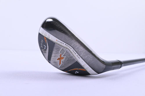 Callaway X2 Hot #4 Hybrid / 22 Degre / Stiff Flex Aldila Tour Blue 65 Shaft