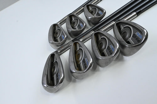 Ping G Series Irons / 5-PW+UW / Brown Dot / Regular Flex Ping CFS 70 Shafts