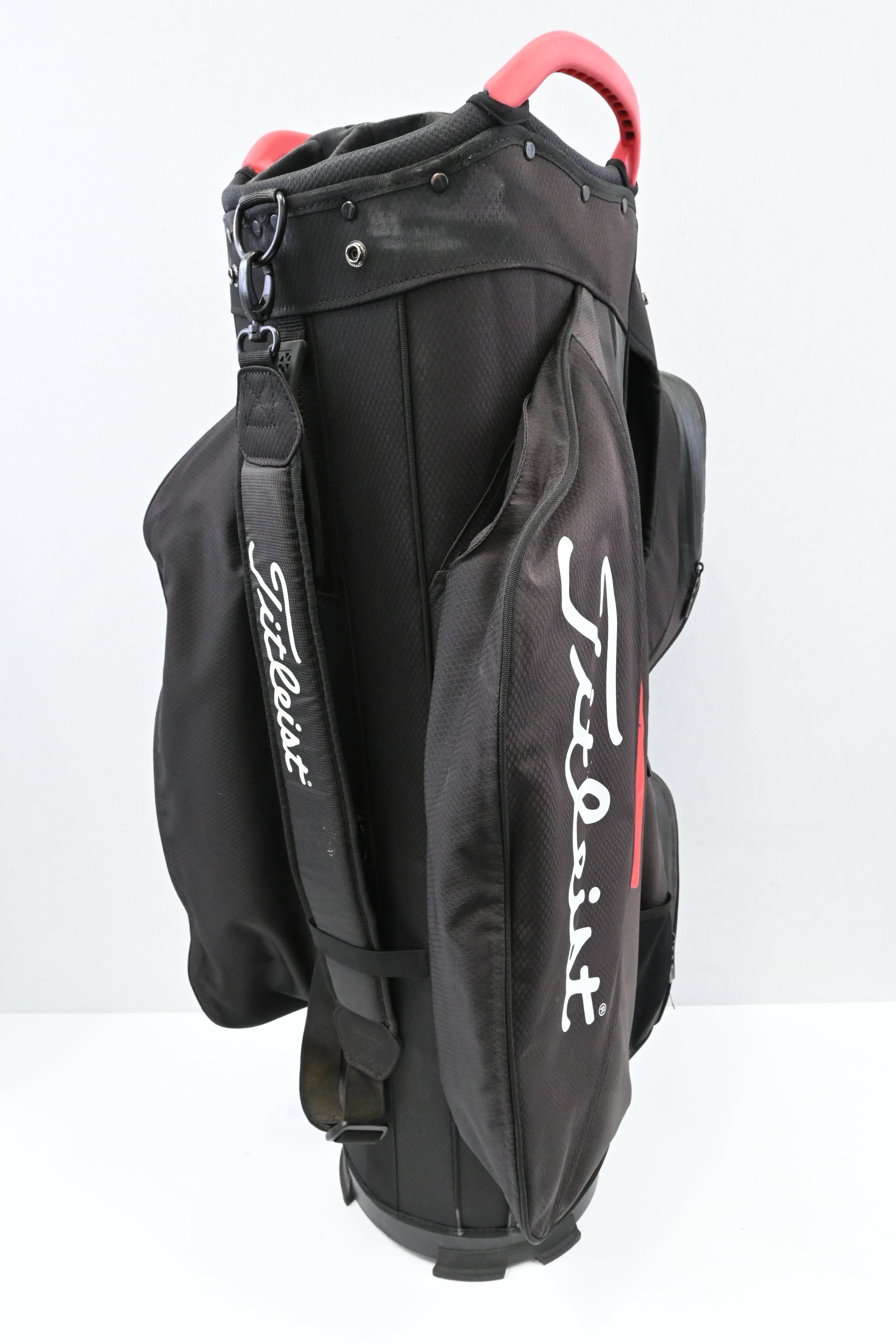 Titleist StaDry Cart Bag / 1-Way Divider / Black, Brown, Red