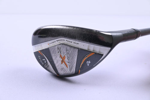 Callaway X2 Hot #4 Hybrid / 22 Degre / Stiff Flex Aldila Tour Blue 65 Shaft