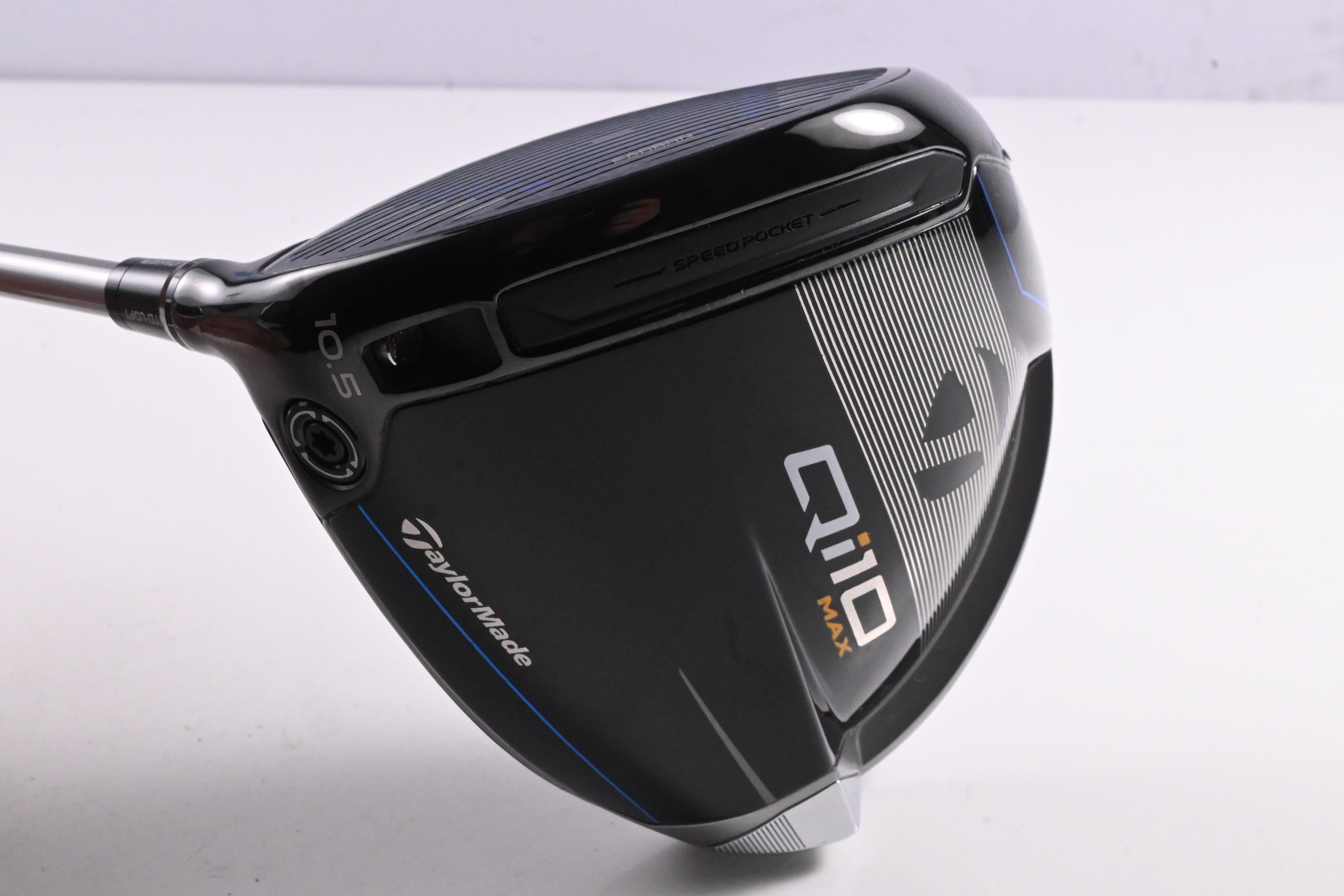 Left Hand Taylormade Qi10 Max Driver / 10.5 Degree / Regular Flex Speeder NX 50