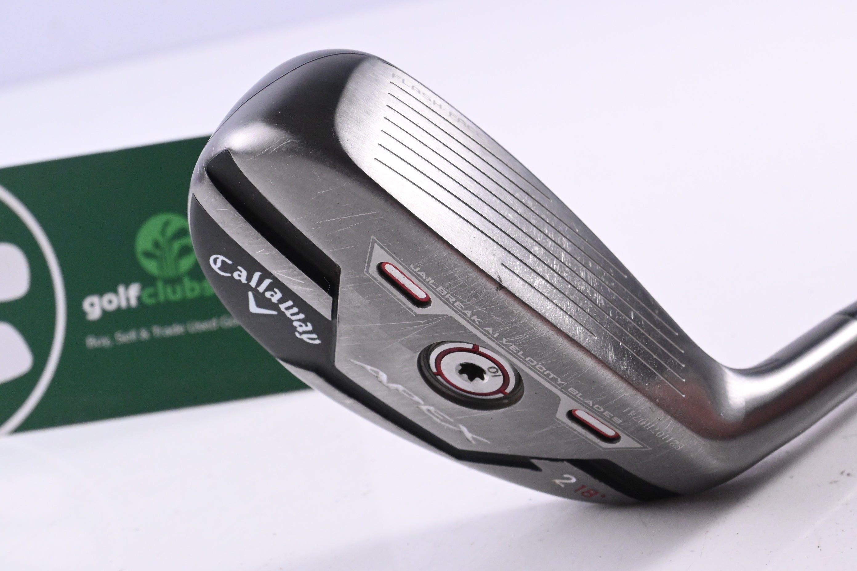 Callaway Apex Pro 21 #2 Hybrid / 18 Degree / Stiff Flex MMT 80 Shaft