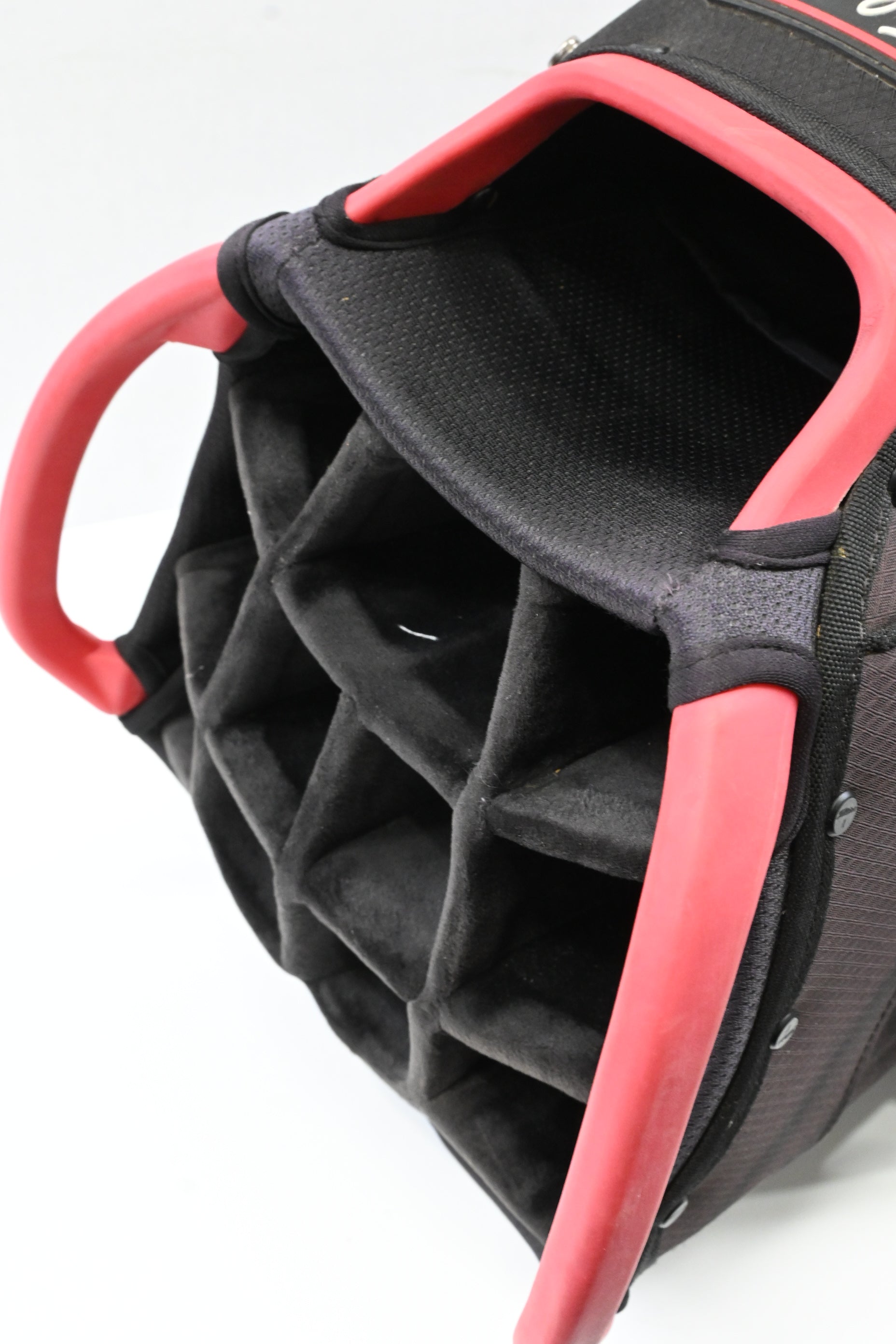 Titleist StaDry Cart Bag / 1-Way Divider / Black, Brown, Red