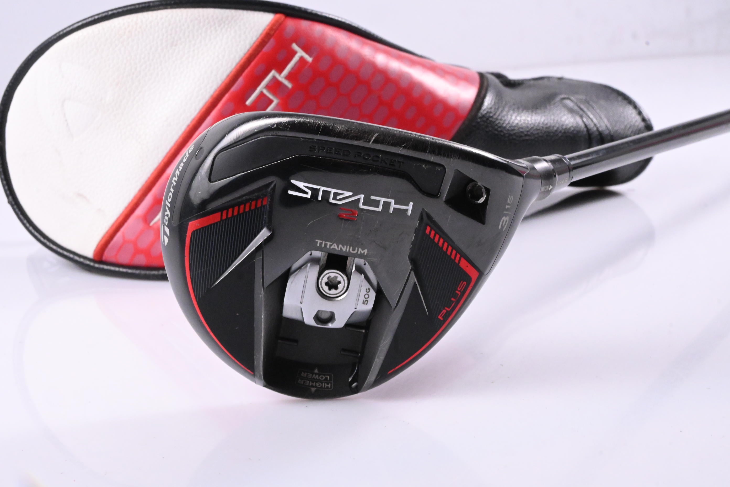 Taylormade Stealth 2 Plus #3 Wood / 15 Degree / Regular Flex Kai'Li Red 65 Shaft