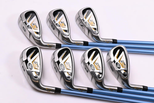 Left Hand Cobra S2 Max Irons / 5-PW+SW / Ladies Flex Aldila DVS 50