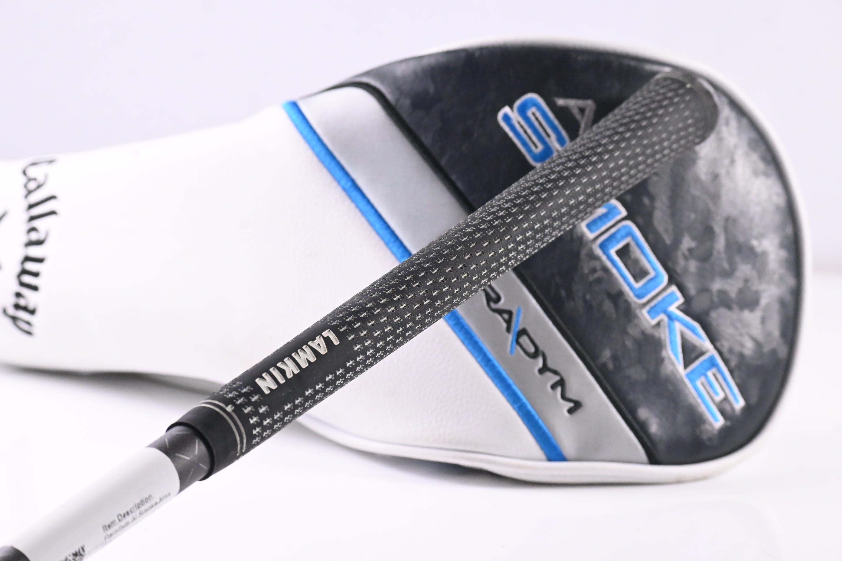 Callaway Paradym Ai Smoke Max Driver / 9 Degree / Stiff Flex Tensei AV Blue 65 Shaft