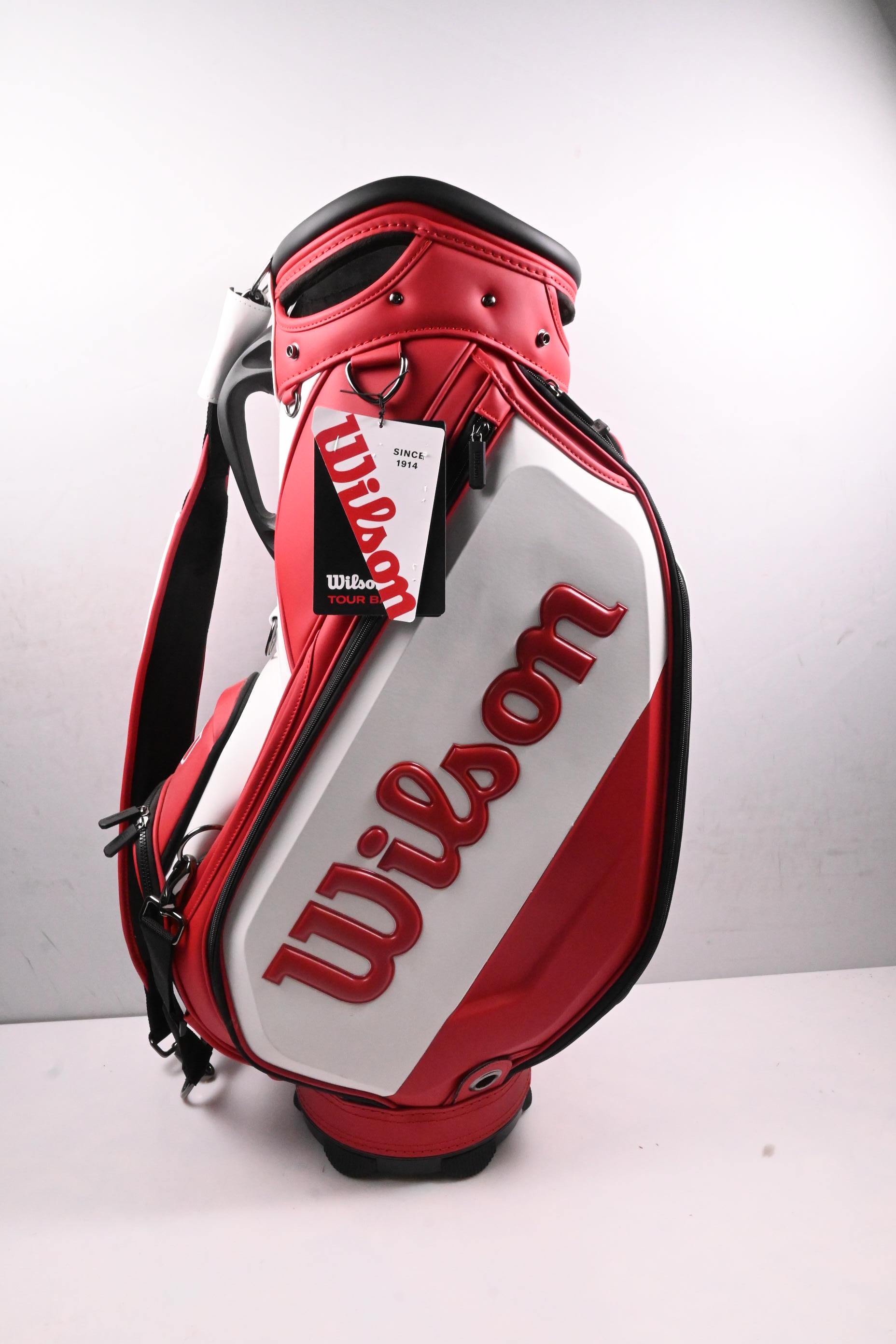 Wilson Staff Tour Bag / 6-Way Divider / Red, White