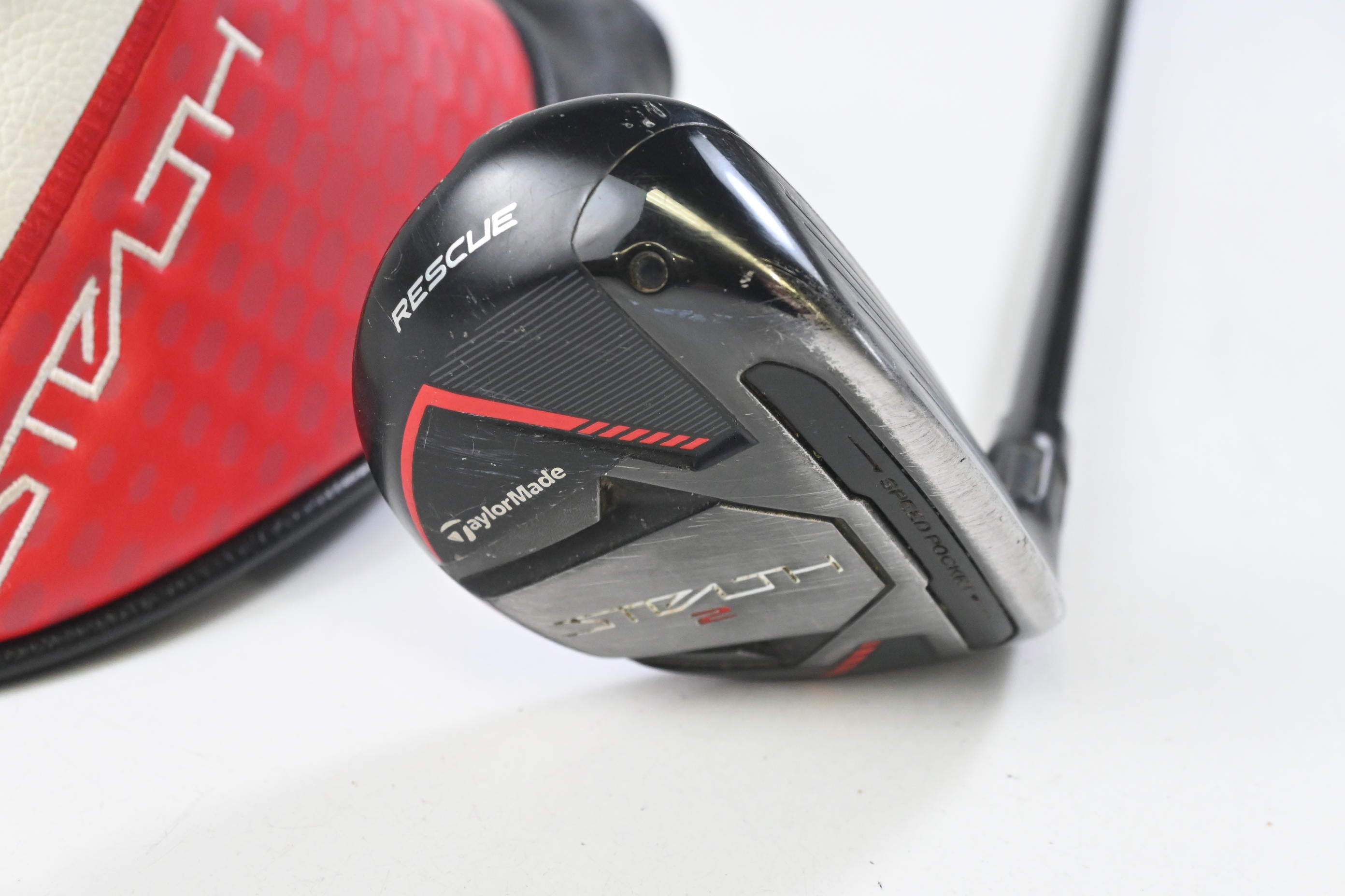 Taylormade Stealth 2 #3 Hybrid / 19 Degree / Stiff Flex Ventus TR Red 7 Shaft