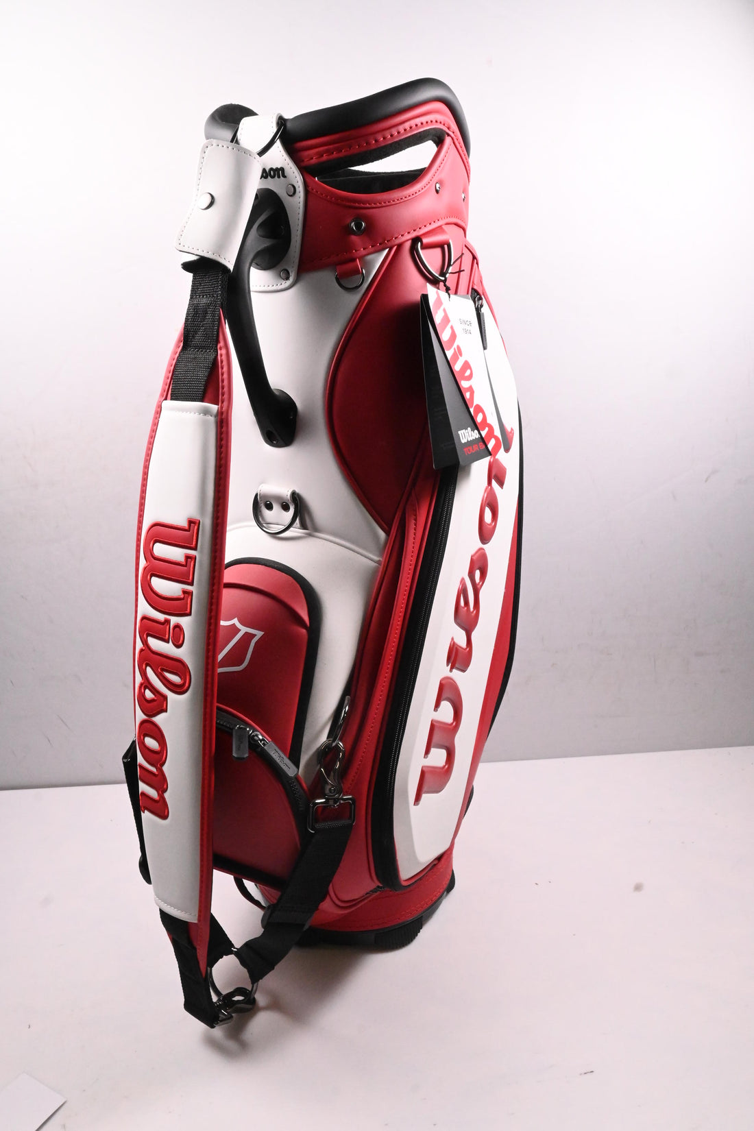 Wilson Staff Tour Bag / 6-Way Divider / Red, White