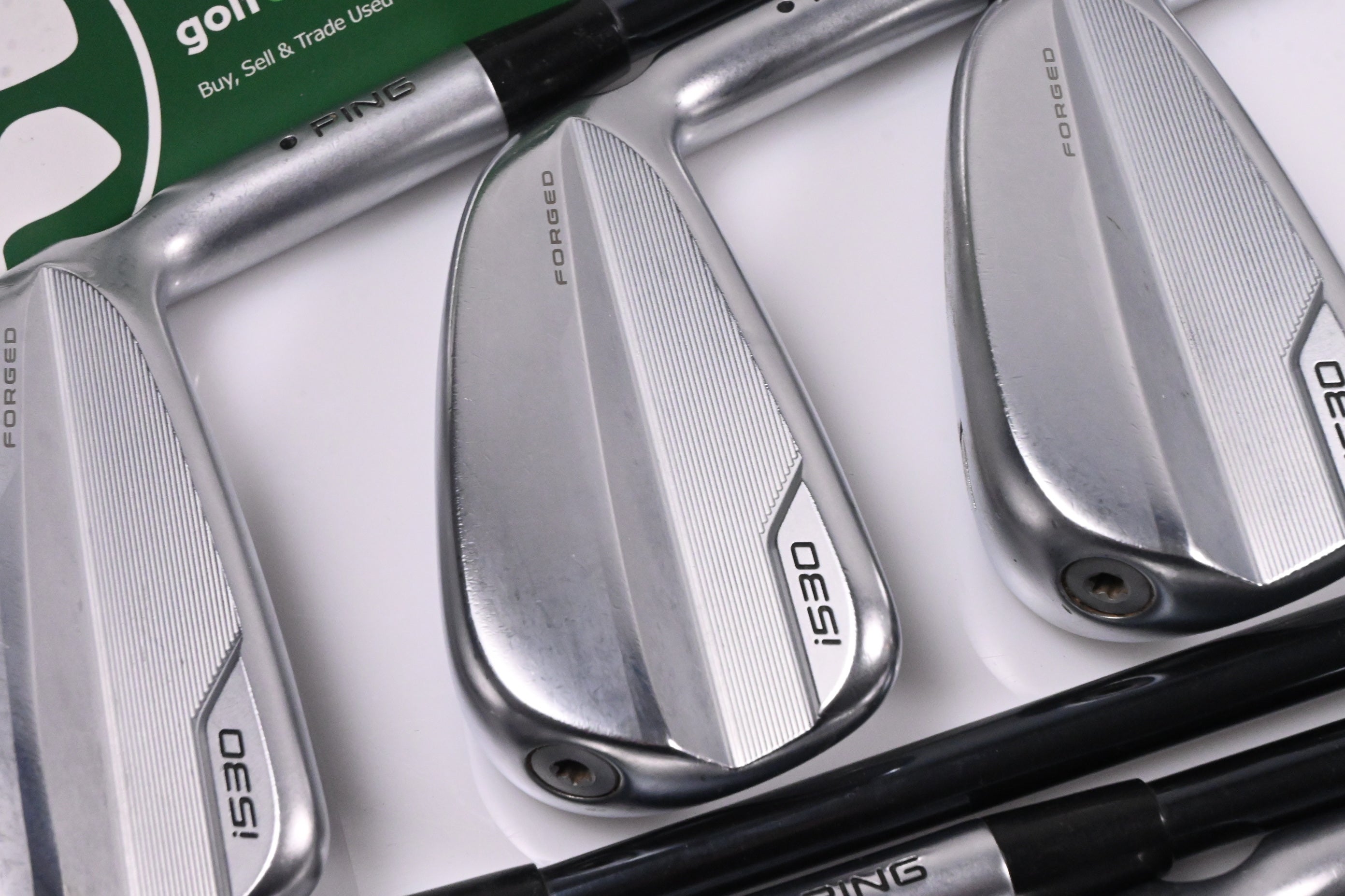 Fers De Golf Ping I530 – Set 5-PW (6 Fers) – Point Bleu (lie Upright) – Flex Régulier – Reconditionné