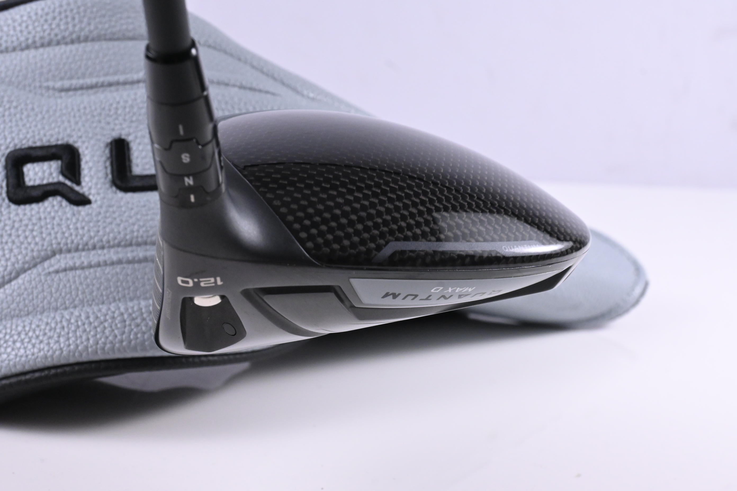 Callaway Quantum Max D Driver / 12 Degree / Regular Flex Vanquish 4 Shaft
