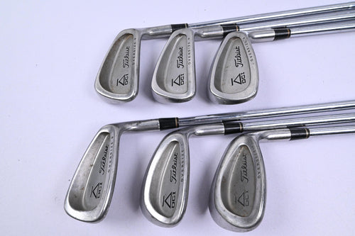 Titleist DCI Oversize+ Irons / 6-PW+SW / Stiff Flex Titleist Tri Spec Shafts