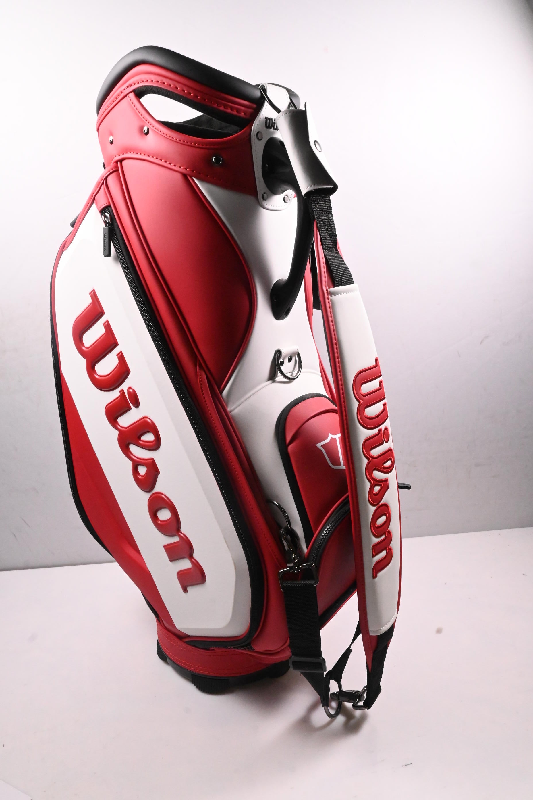 Wilson Staff Tour Bag / 6-Way Divider / Red, White
