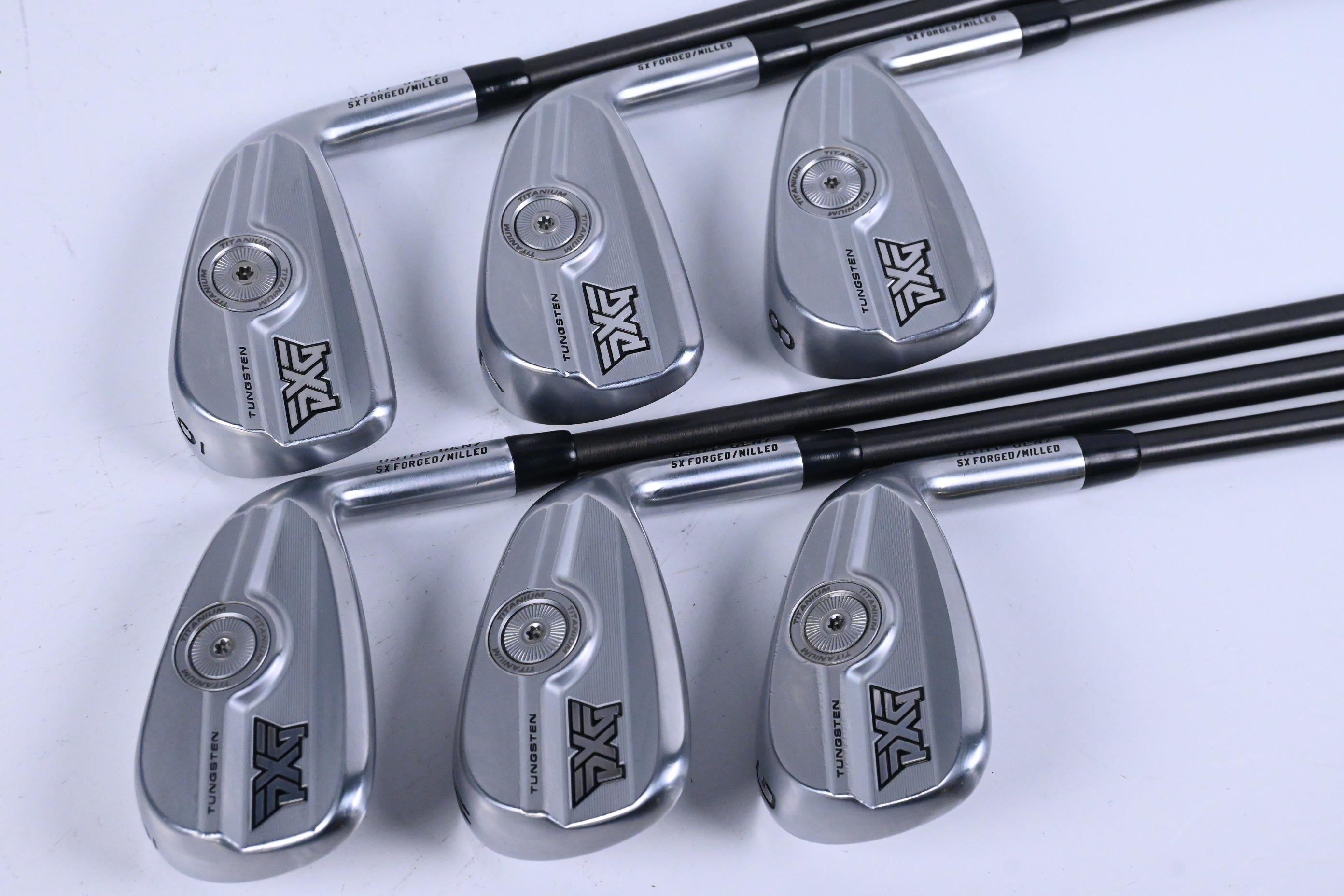PXG 0311 P Gen7 Irons / 6-PW+GW / Stiff Flex Areotech SteelFiber i110 Shafts