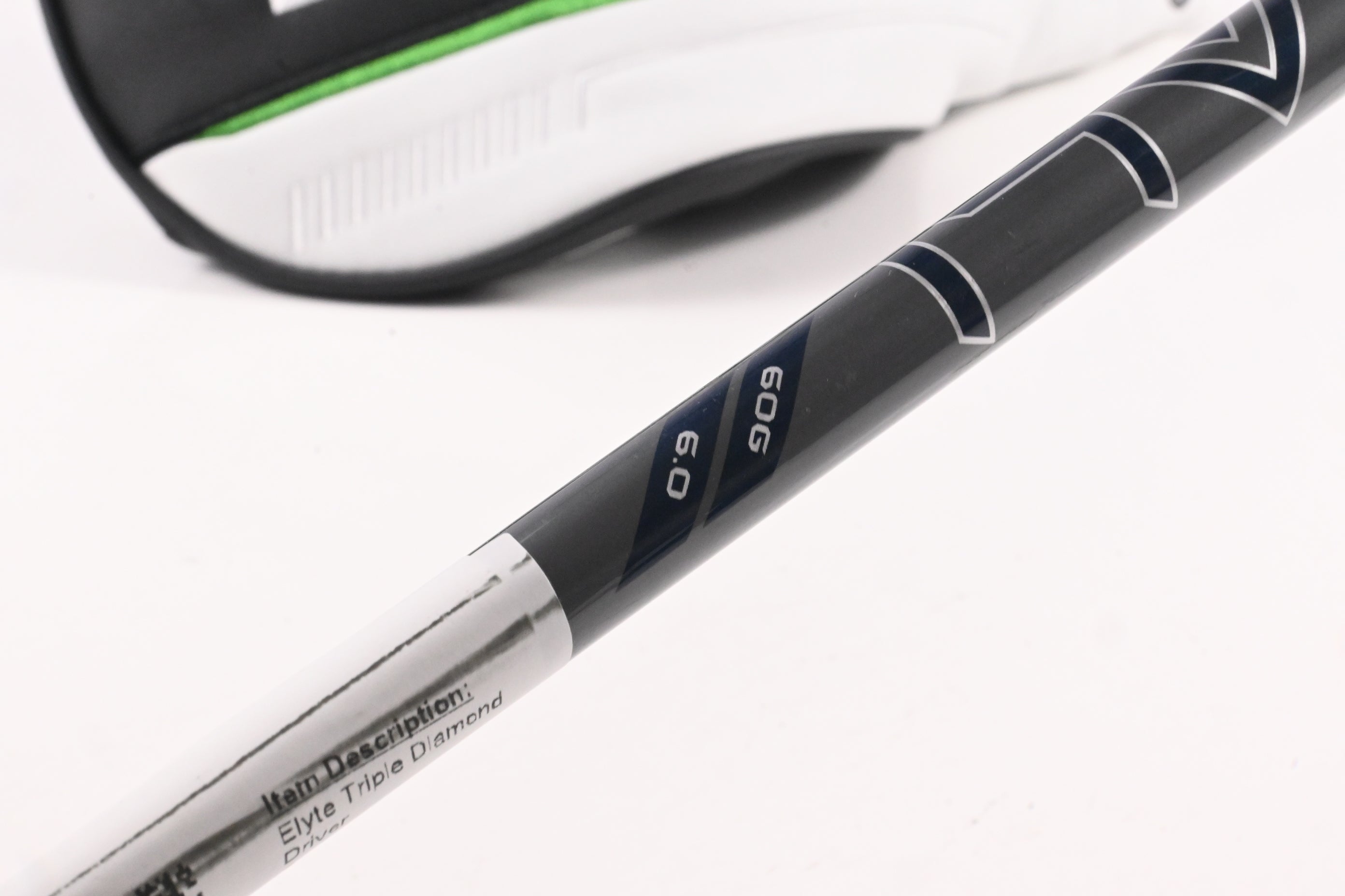 Callaway Elyte Triple Diamond Driver / 9 Degree / Stiff Flex Denali Charcoal 60