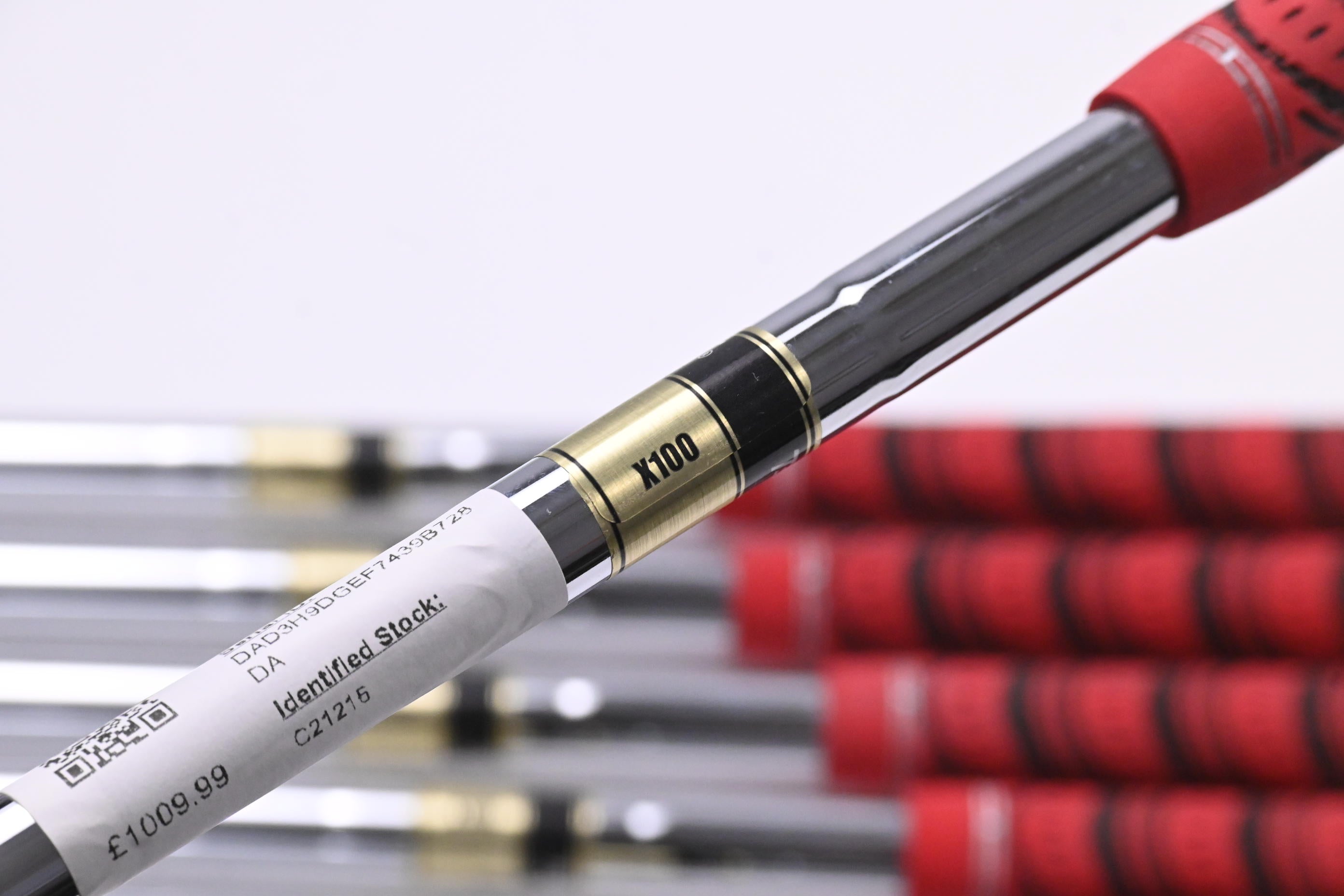 Taylormade RORS.PROTO Irons / 4-PW / X-Flex Dynamic Gold X100 Shafts