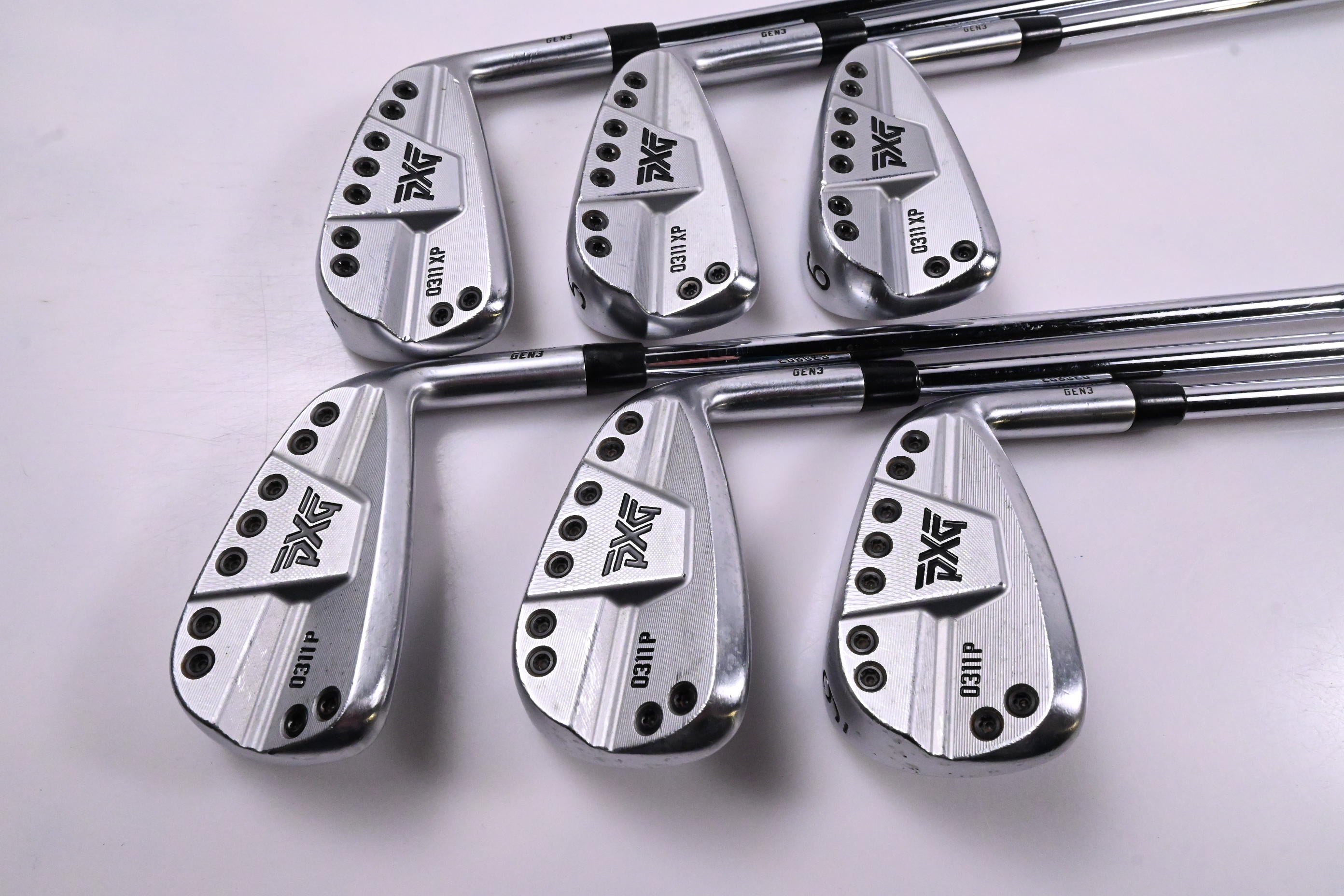 PXG 0311 XP Gen3 Irons / 4-9i / Stiff Flex Elevate Tour Shafts