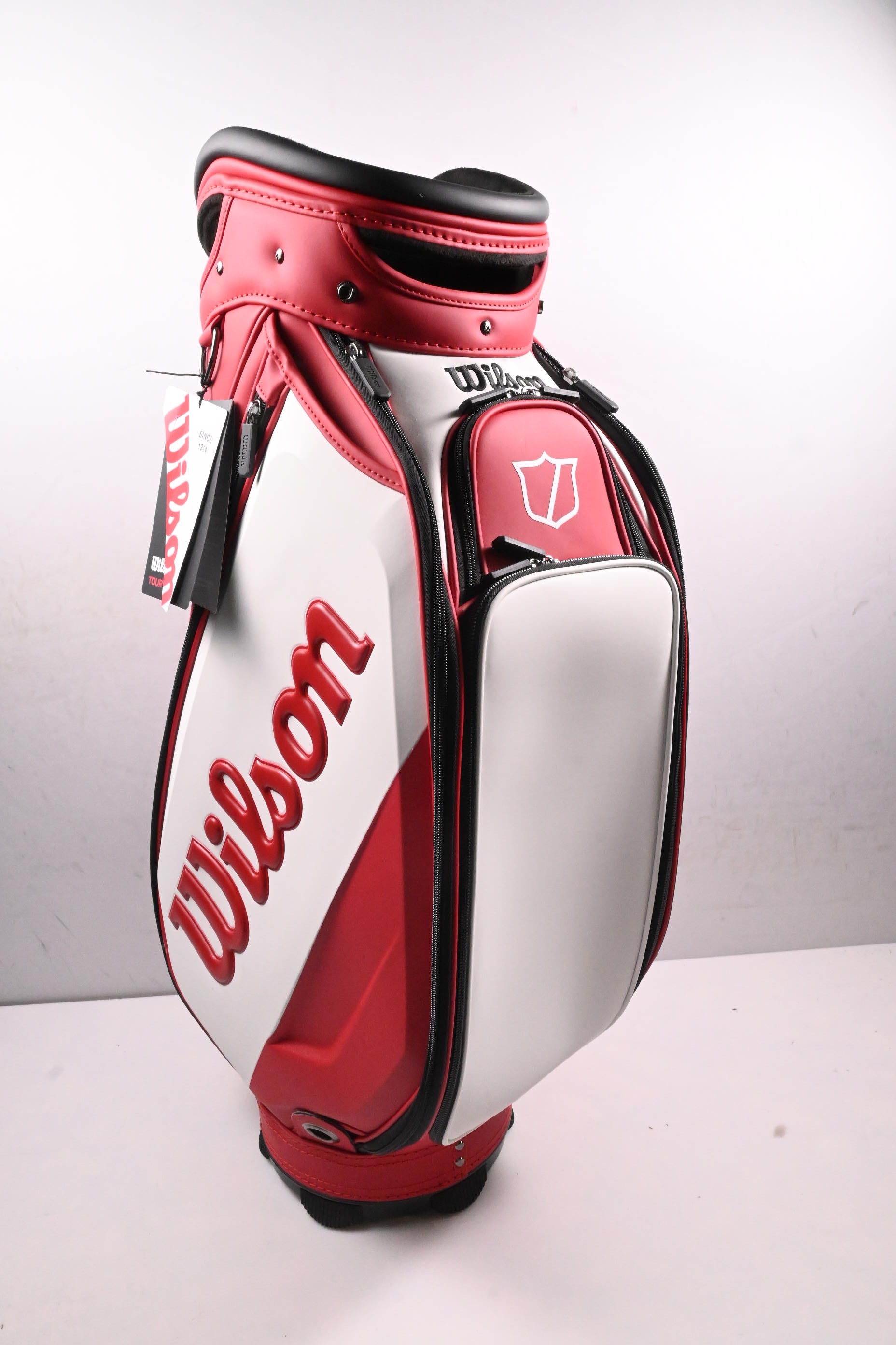 Wilson Staff Tour Bag / 6-Way Divider / Red, White