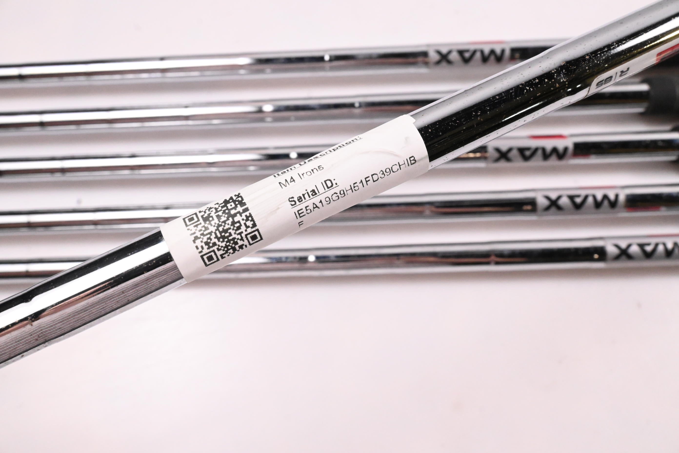 Taylormade M4 Irons / 5-PW / Regular Flex KBS MAX 85 Shafts