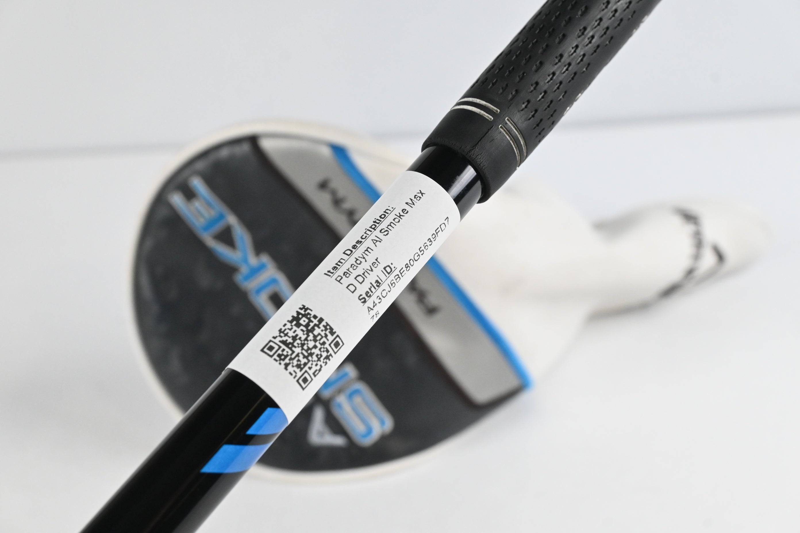 Callaway Paradym Ai Smoke Max D Driver / 12 Degree / Senior Flex Aldila Ascent 40