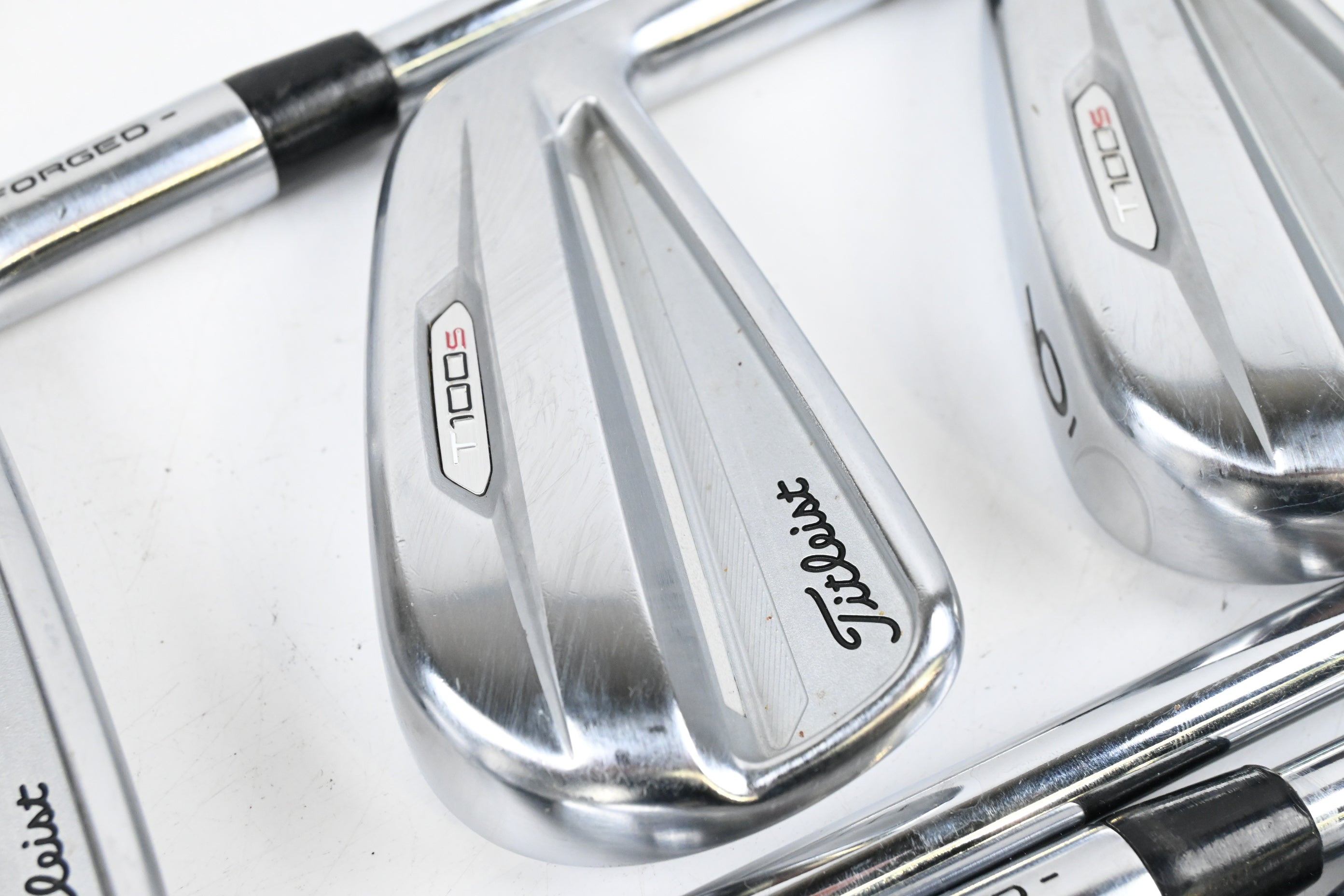 Titleist T100.S 2021 Irons / 4-PW / Stiff Flex AMT S300 Tour White Shafts