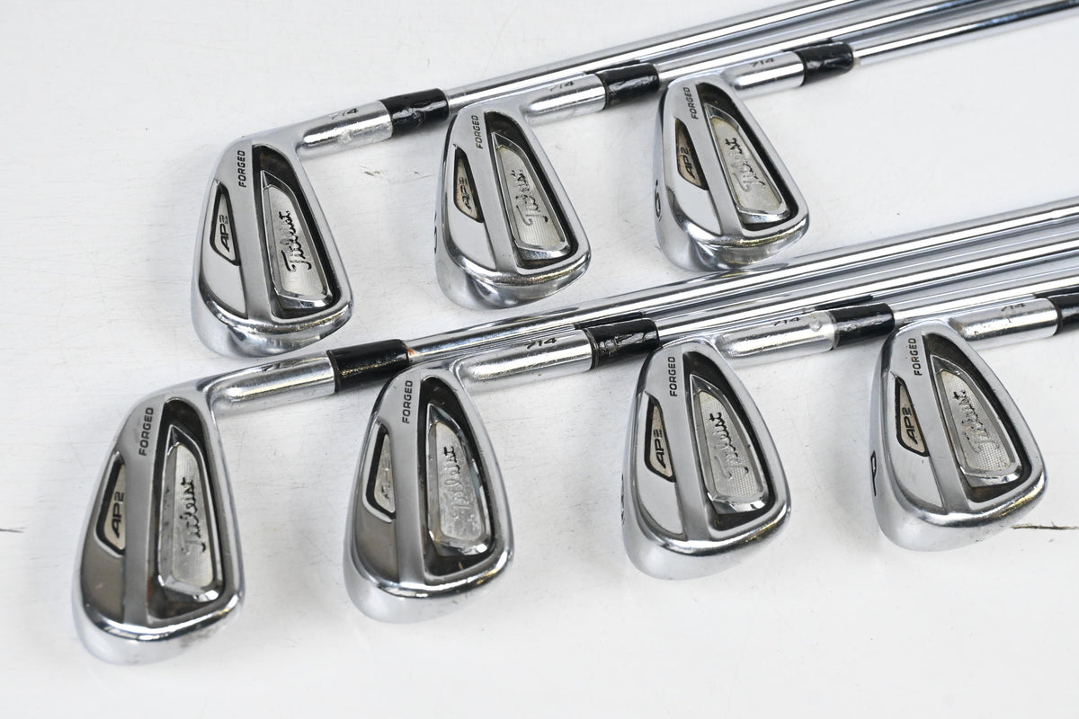 Titleist 714 AP2 Irons / 4-PW / Regular Flex Dynamic Gold R300 Shafts