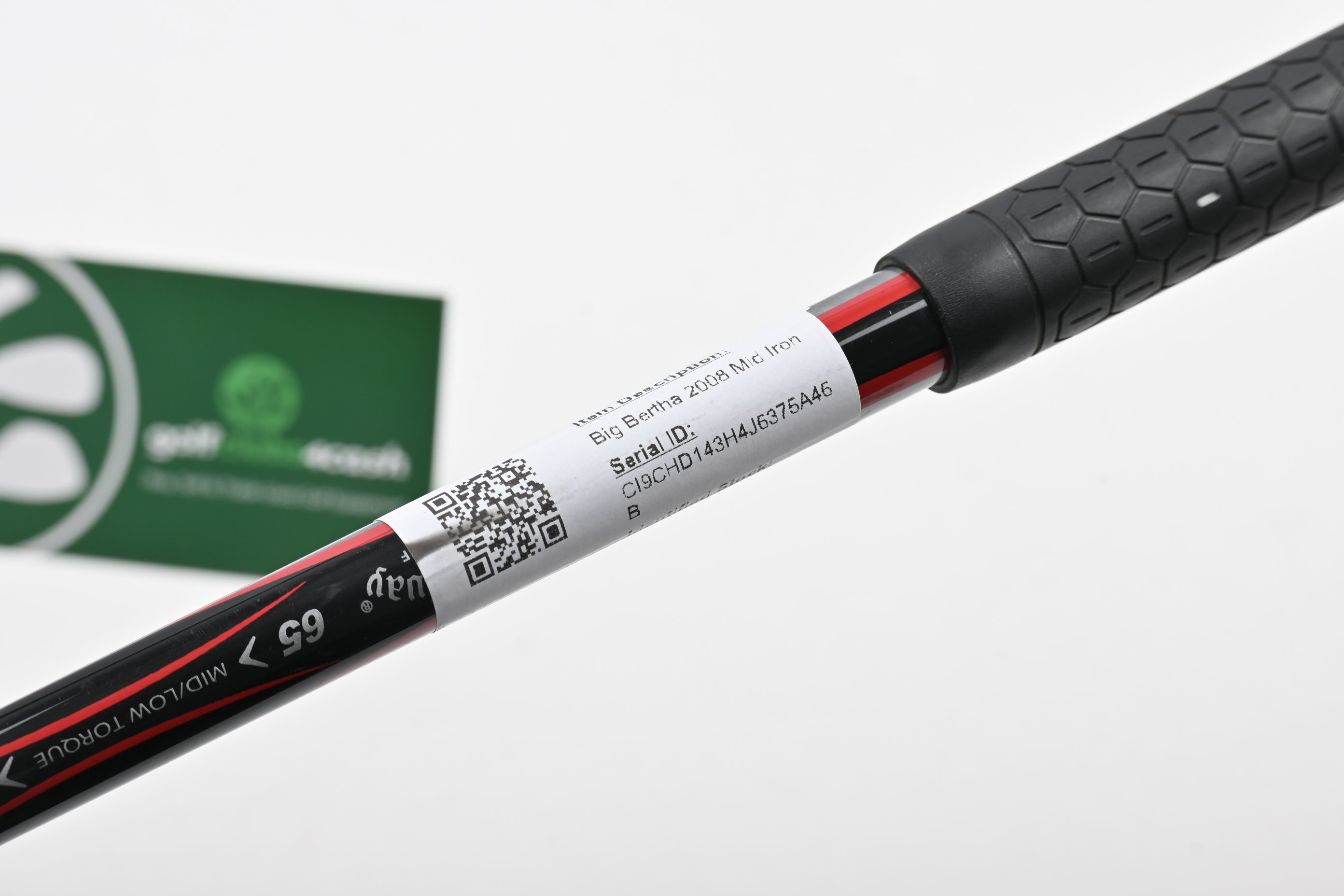 Callaway Big Bertha 2008 #6 Iron / 29 Degree / Senior Flex Callaway 65 Shaft