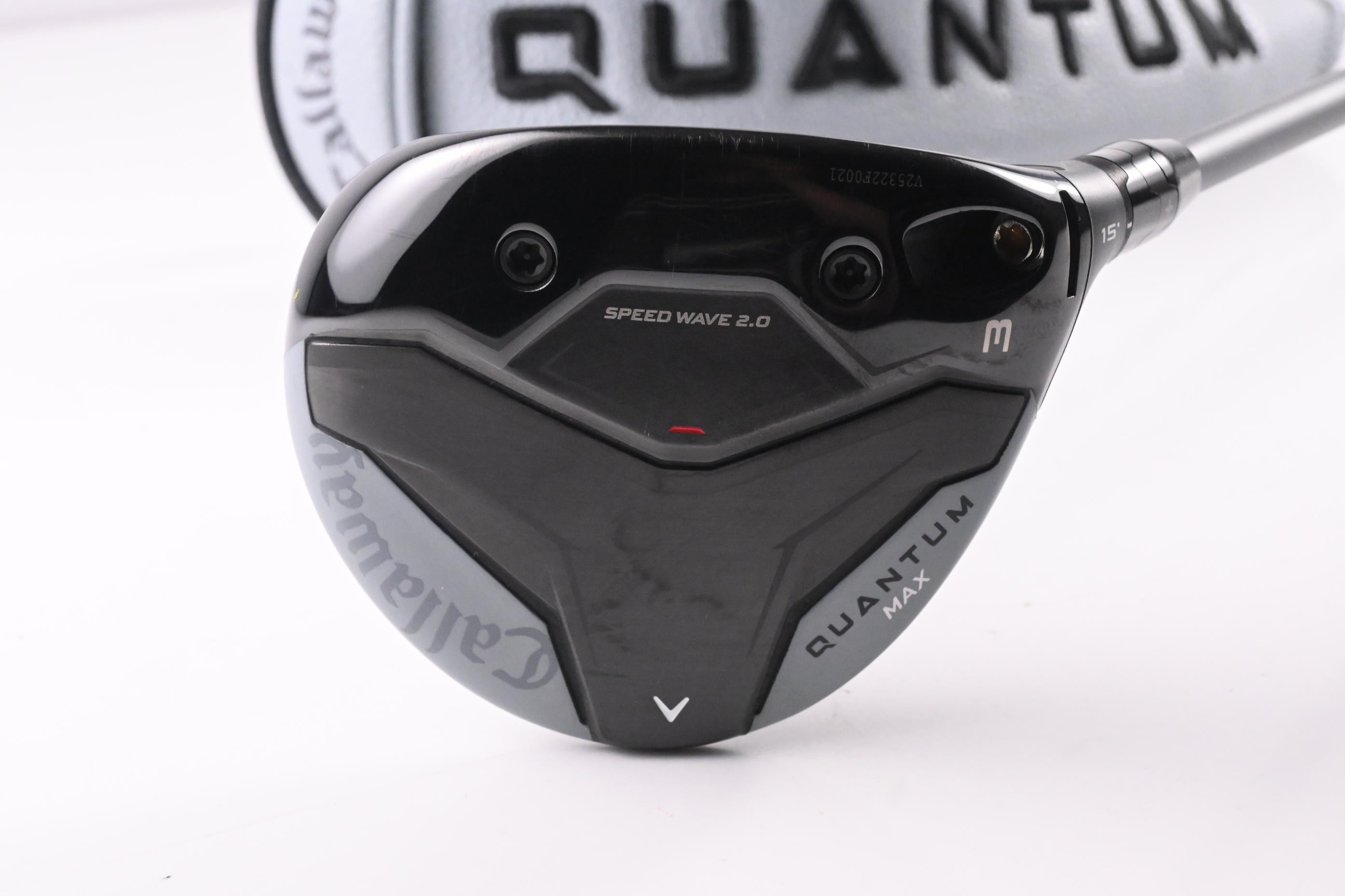 Callaway Quantum Max #3 Wood / 15 Degree / Regular Flex Denali Frost Silver 60
