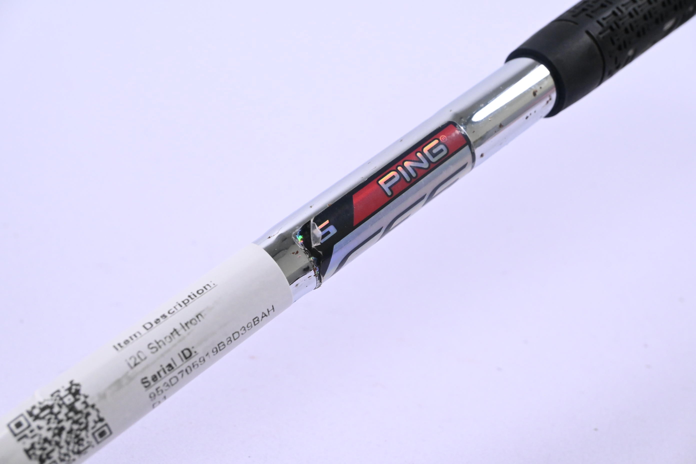 Ping i20 #8 Iron / Black Dot / Stiff Flex Ping CFS Shaft
