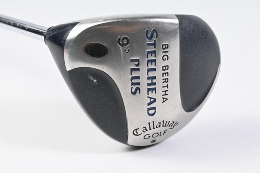 Left Hand Callaway Steelhead Plus Driver / 9 Degree / Stiff Flex Steelhead Shaft