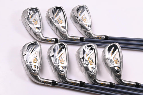 Left Hand Cobra S3 Max Irons / 5-PW+SW / Ladies Flex Aldila DVS 50 Shafts