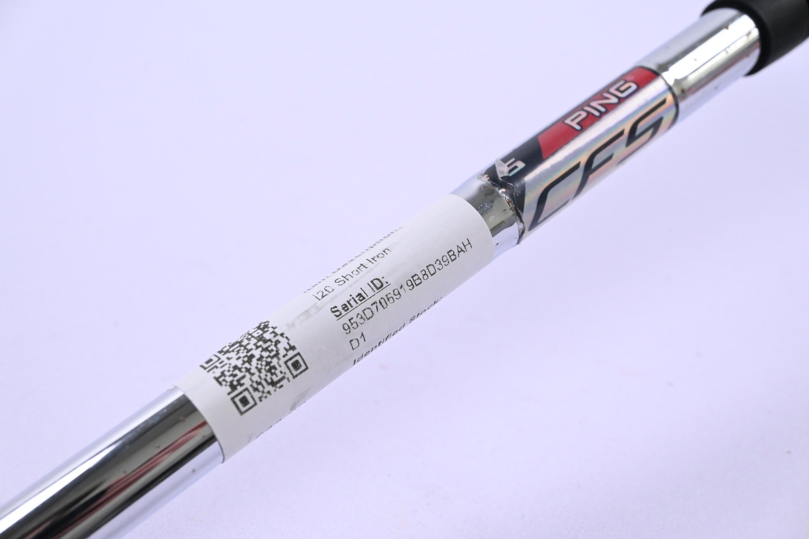 Ping i20 #8 Iron / Black Dot / Stiff Flex Ping CFS Shaft