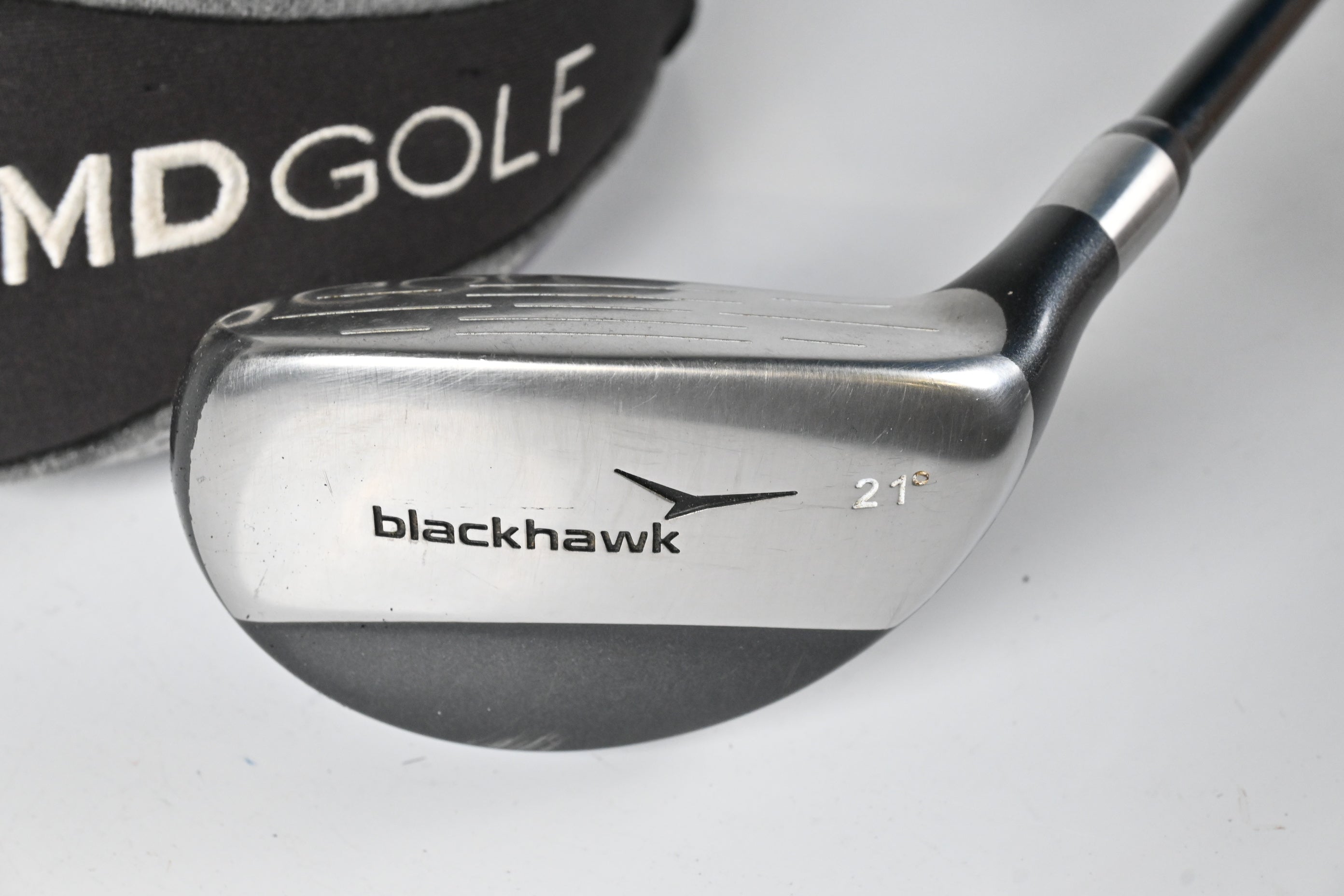 MD Golf Blackhawk #4 Hybrid / 21 Degree / Regular Flex UST Blackhawk Shaft