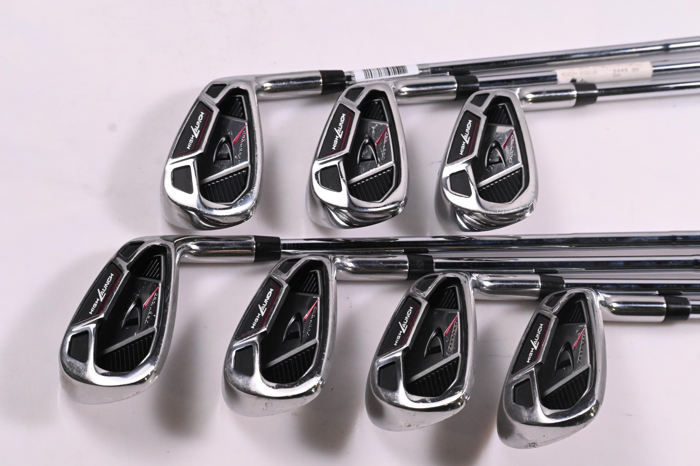 Wilson Deep Red Irons / 5-PW+SW / Regular Flex Wilson Shafts
