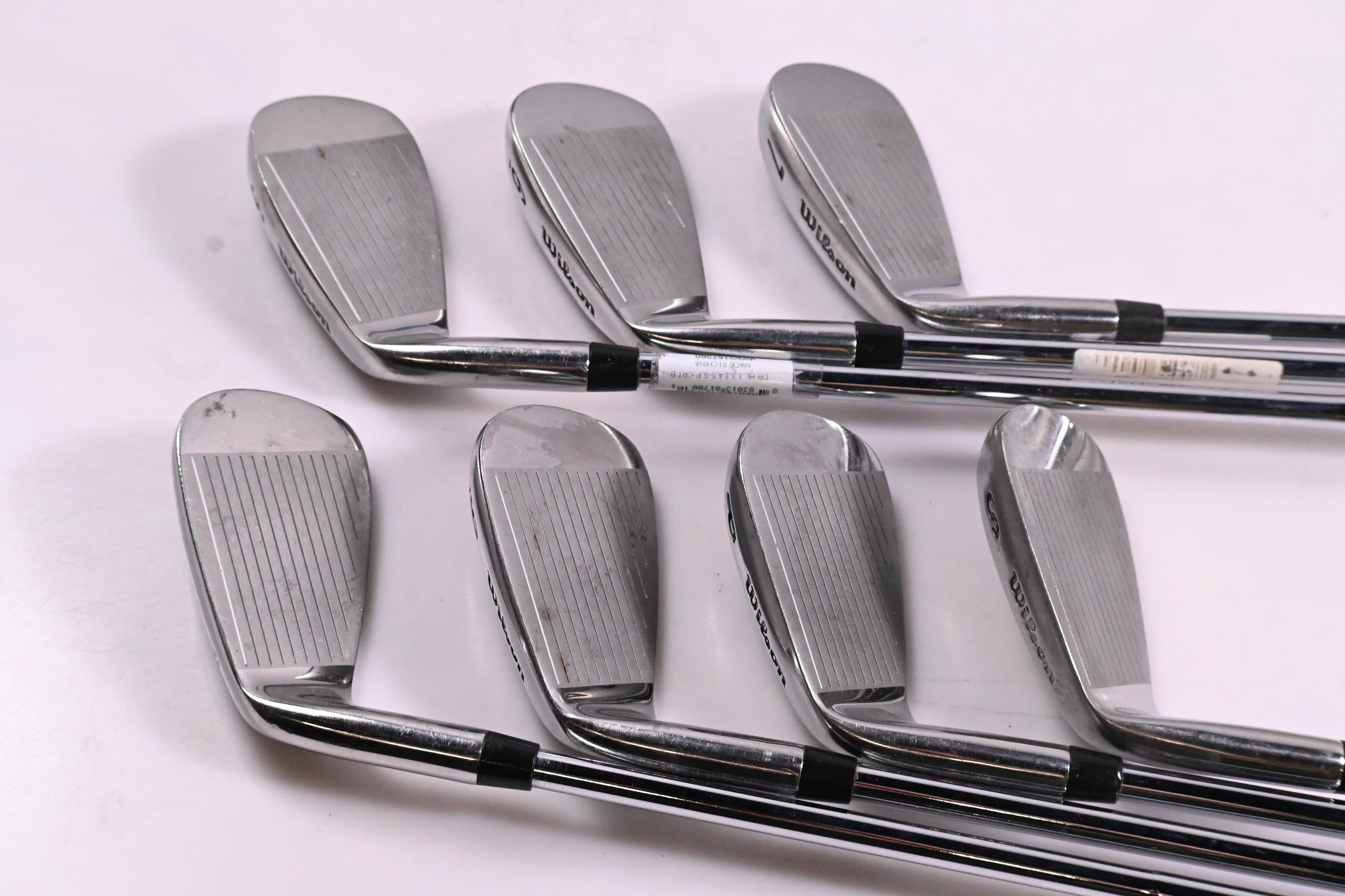 Wilson Deep Red Irons / 5-PW+SW / Regular Flex Wilson Shafts