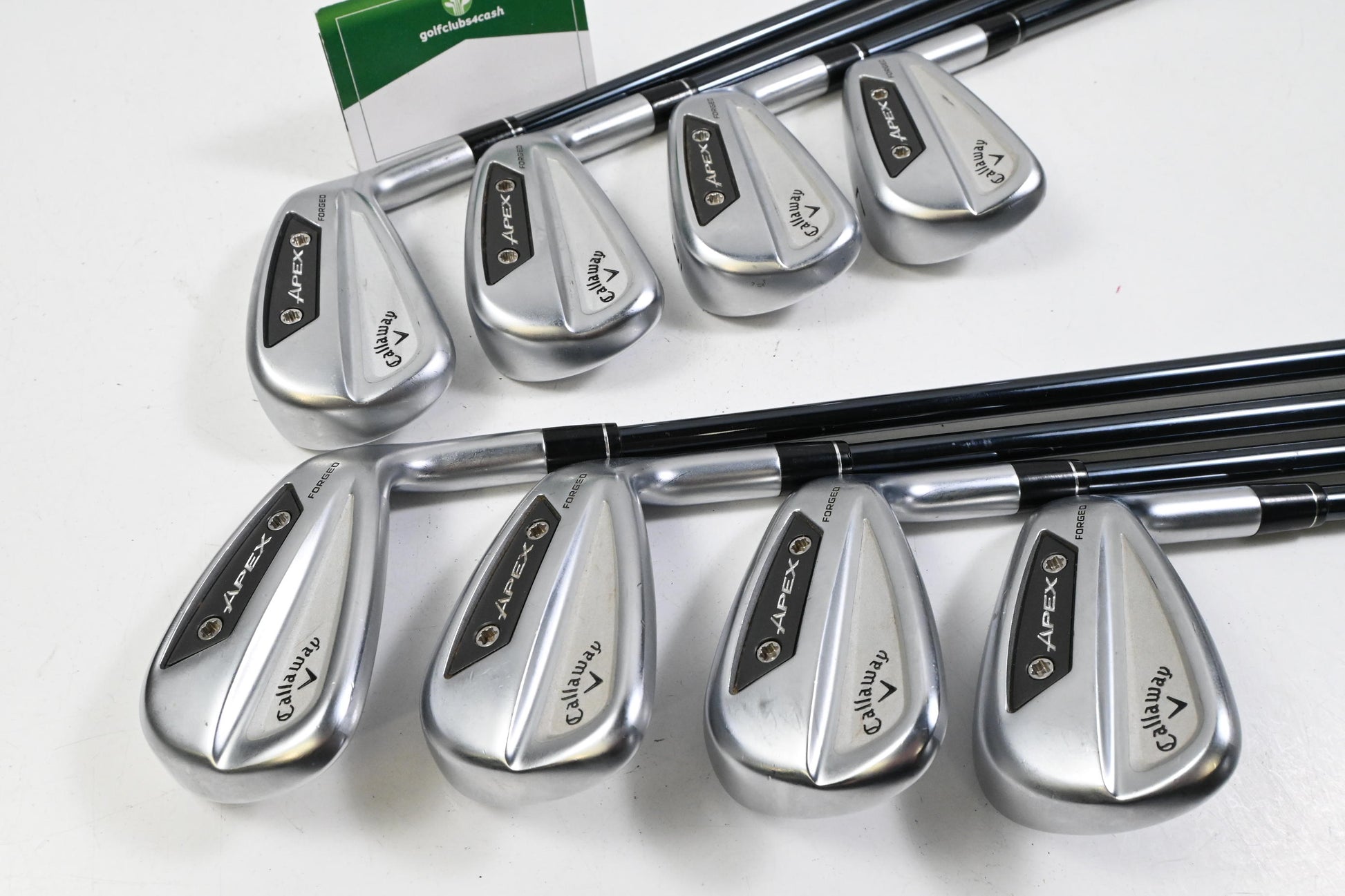 Callaway Apex Ai300 Irons / 4-PW+GW / Senior Flex UST Mamiya HDC Recoil Dart 70
