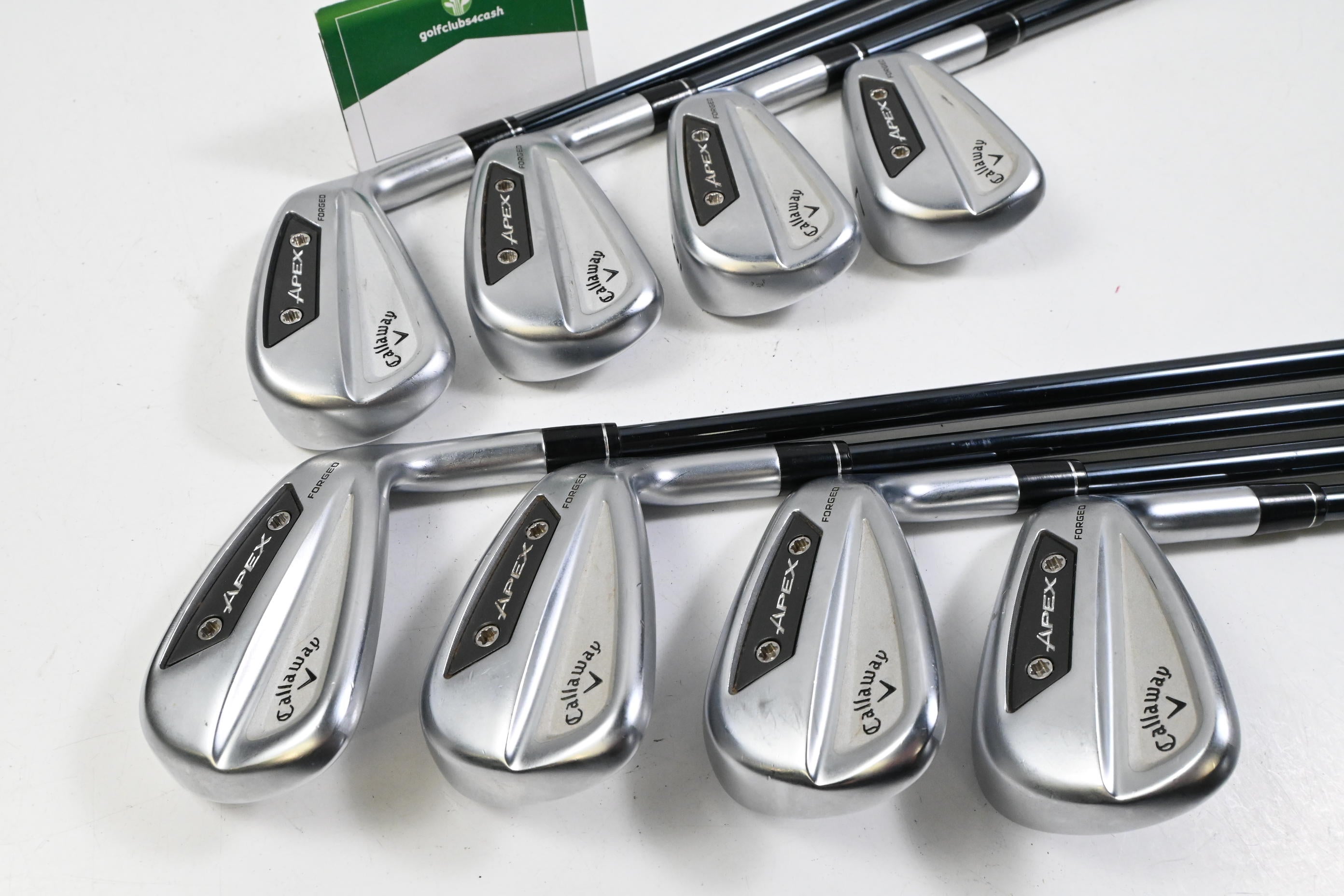 Callaway Apex Ai300 Irons / 4-PW+GW / Senior Flex UST Mamiya HDC Recoil Dart 70