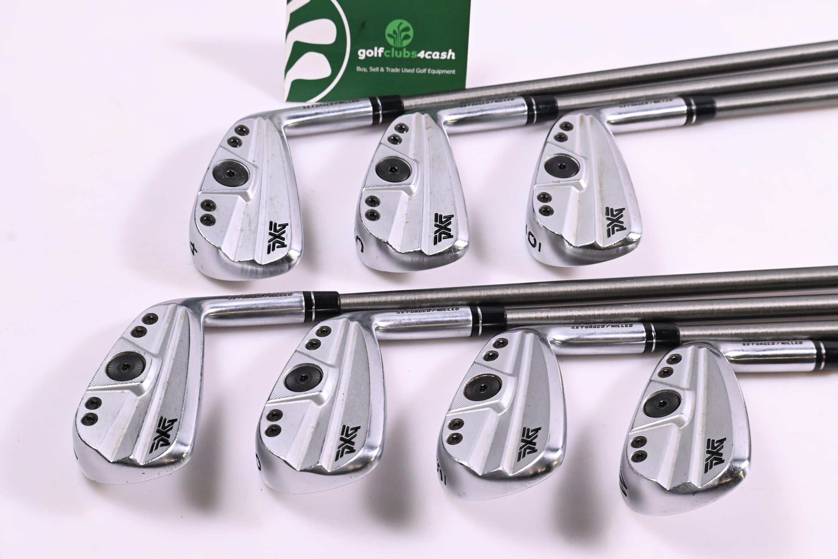PXG 0311 P Gen4 Irons / 4-PW / Stiff Flex SteelFiber i110 Shafts